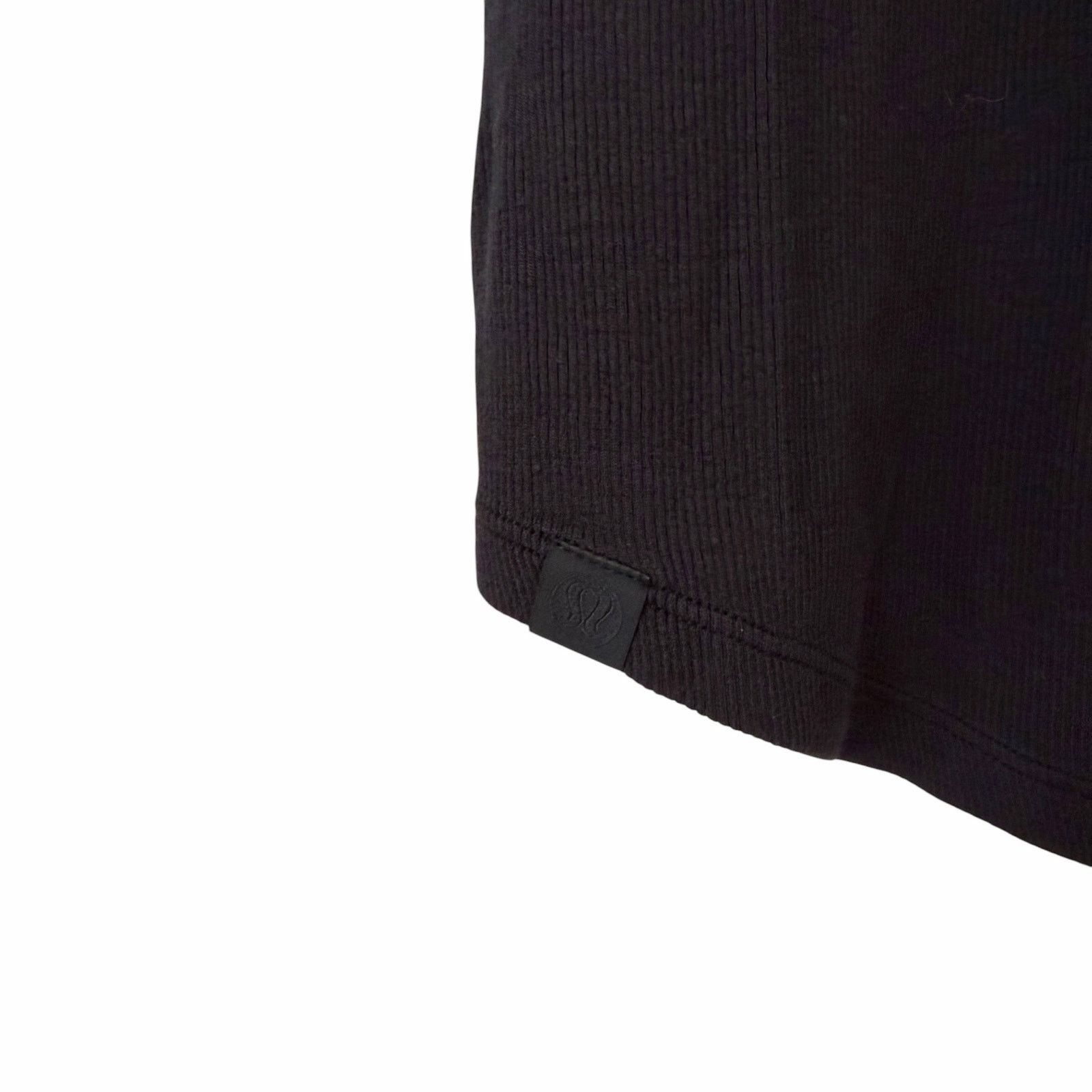Lululemon Lululemon Black Hold Tight Ribbed Long Sleeve Shirt Sz XS/S Size S / US 4 / IT 40 - 2 Thumbnail