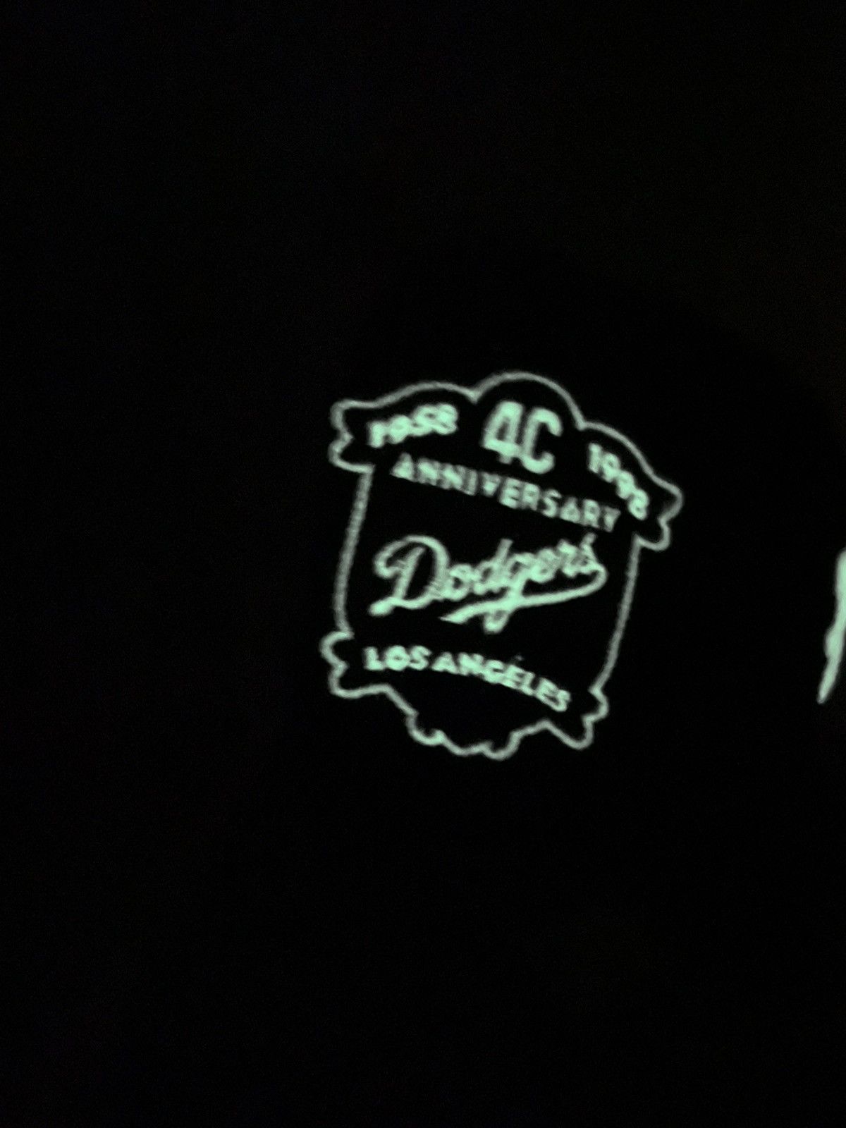 New Era 🔥 Exclusive Glow in the dark Dodgers fitted 7 Size ONE SIZE - 8 Thumbnail