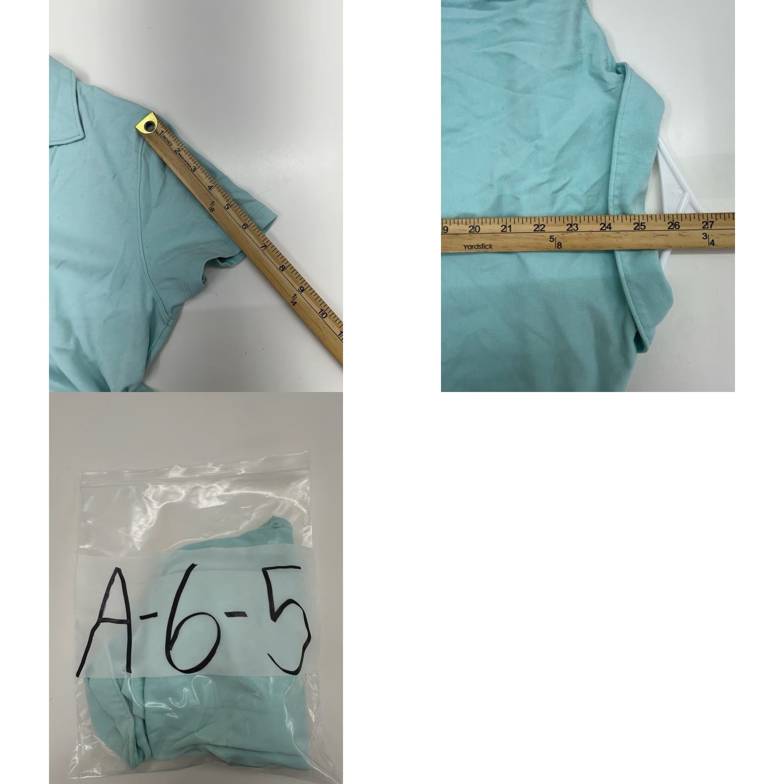 Apt. 9 Apt. 9 Womens Shirt Medium Blue Collared Short Sleeve Polo Size M / US 6-8 / IT 42-44 - 8 Thumbnail