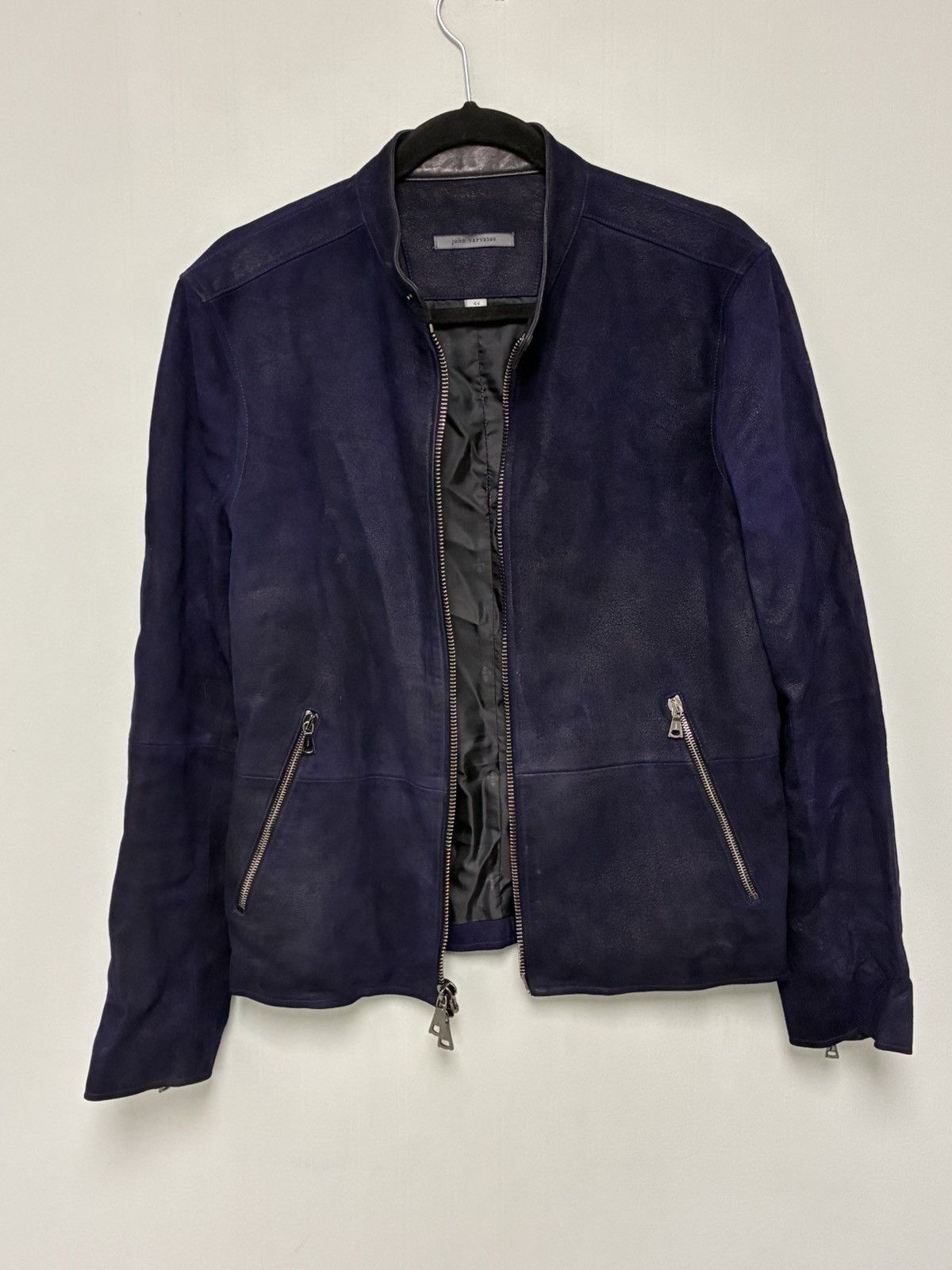 John Varvatos Sheepskin Zipper Jacket Eu 44 USA 34 small Size US S / EU 44-46 / 1 - 9 Thumbnail