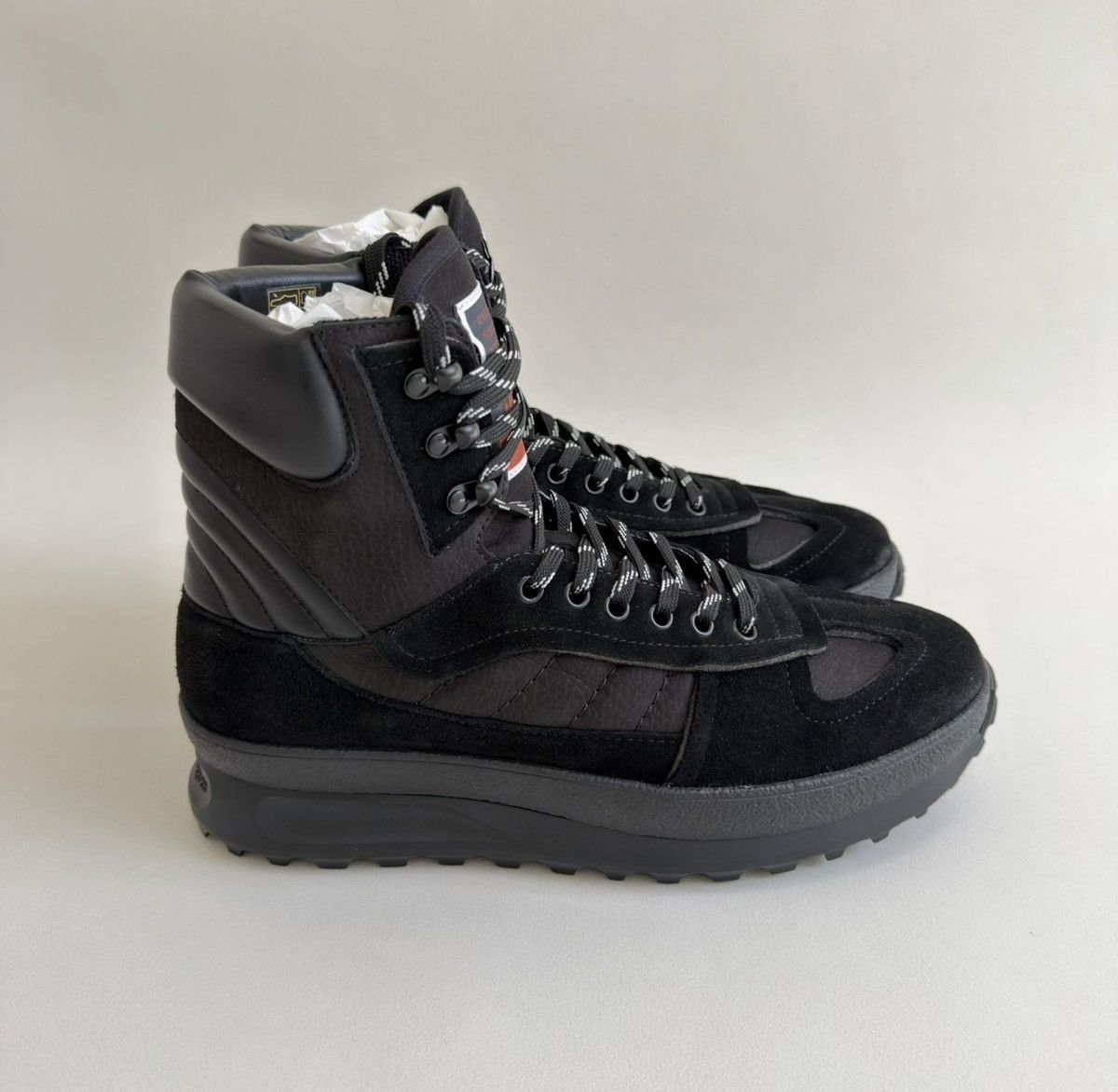 Maison Margiela A/W 24 ‘Climber’ Black High Top Sneakers Size US 10 / EU 43 - 1 Thumbnail