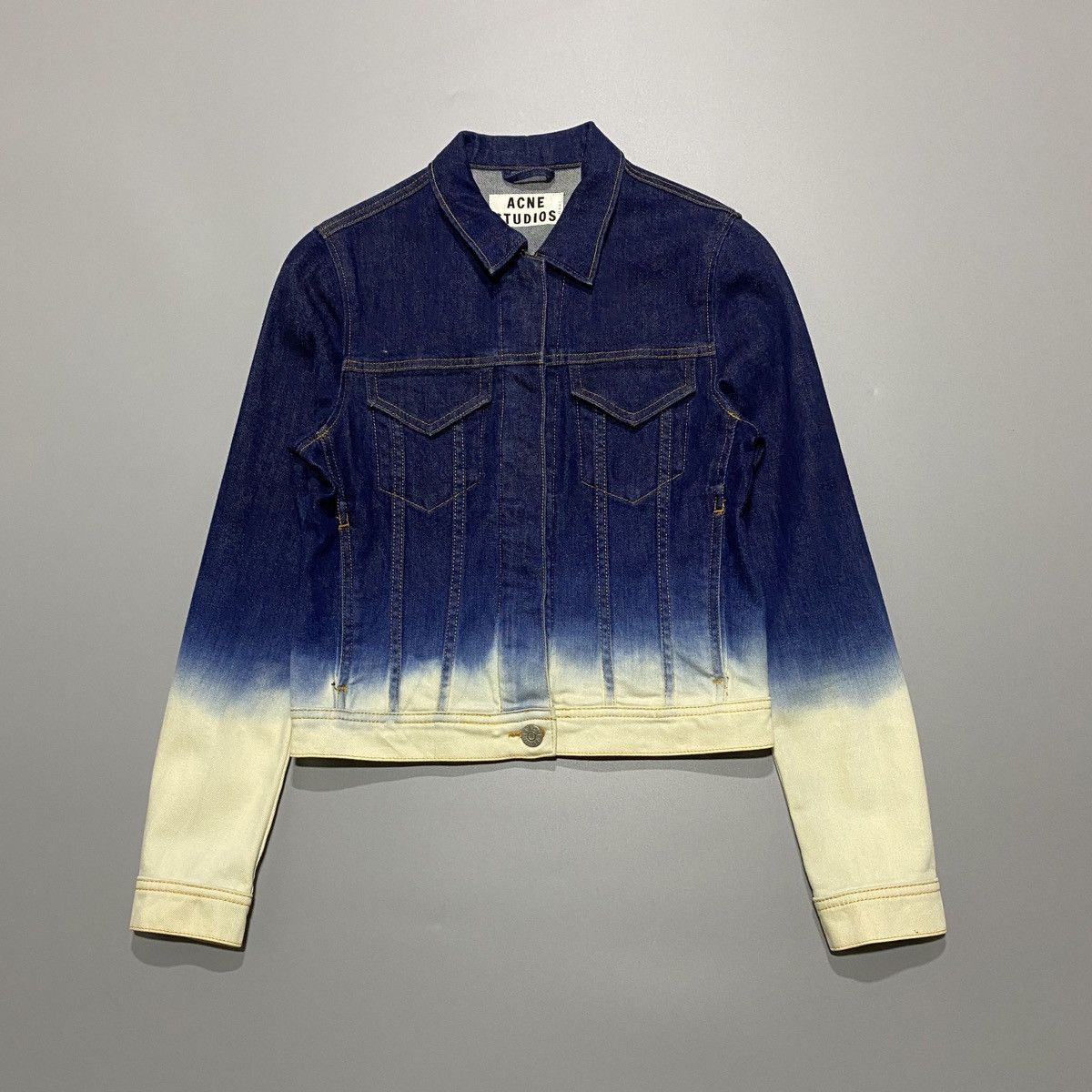 Acne Studios 2 tone Denim Jacket Size XS / US 0-2 / IT 36-38 - 1 Thumbnail
