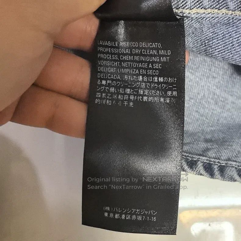 Balenciaga Balenciaga Washed Distressed Vest Size XS / US 0-2 / IT 36-38 - 6 Thumbnail
