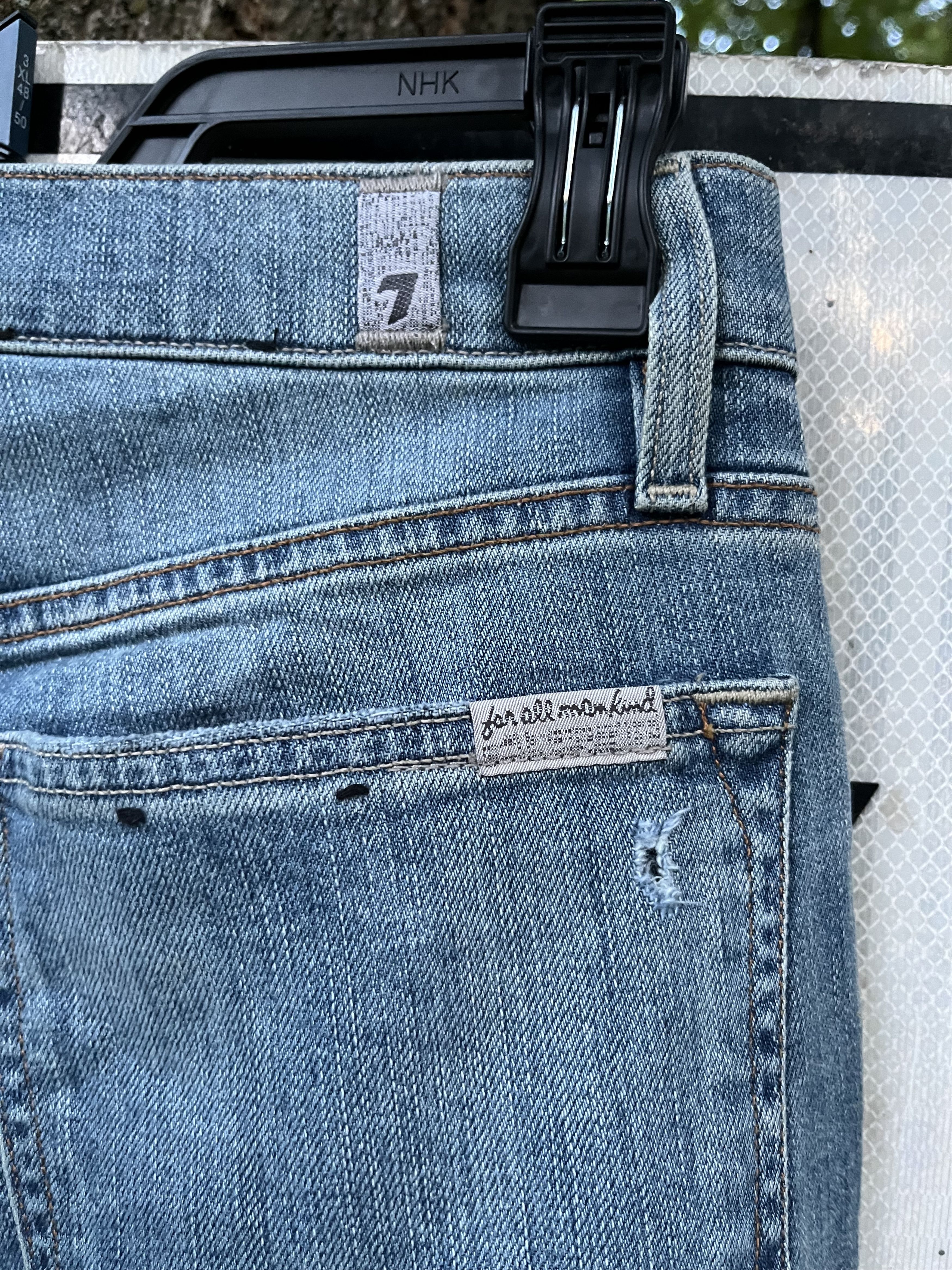 7 For All Mankind 7 for All Mankind Stacked Skinny Size US 31 - 3 Thumbnail