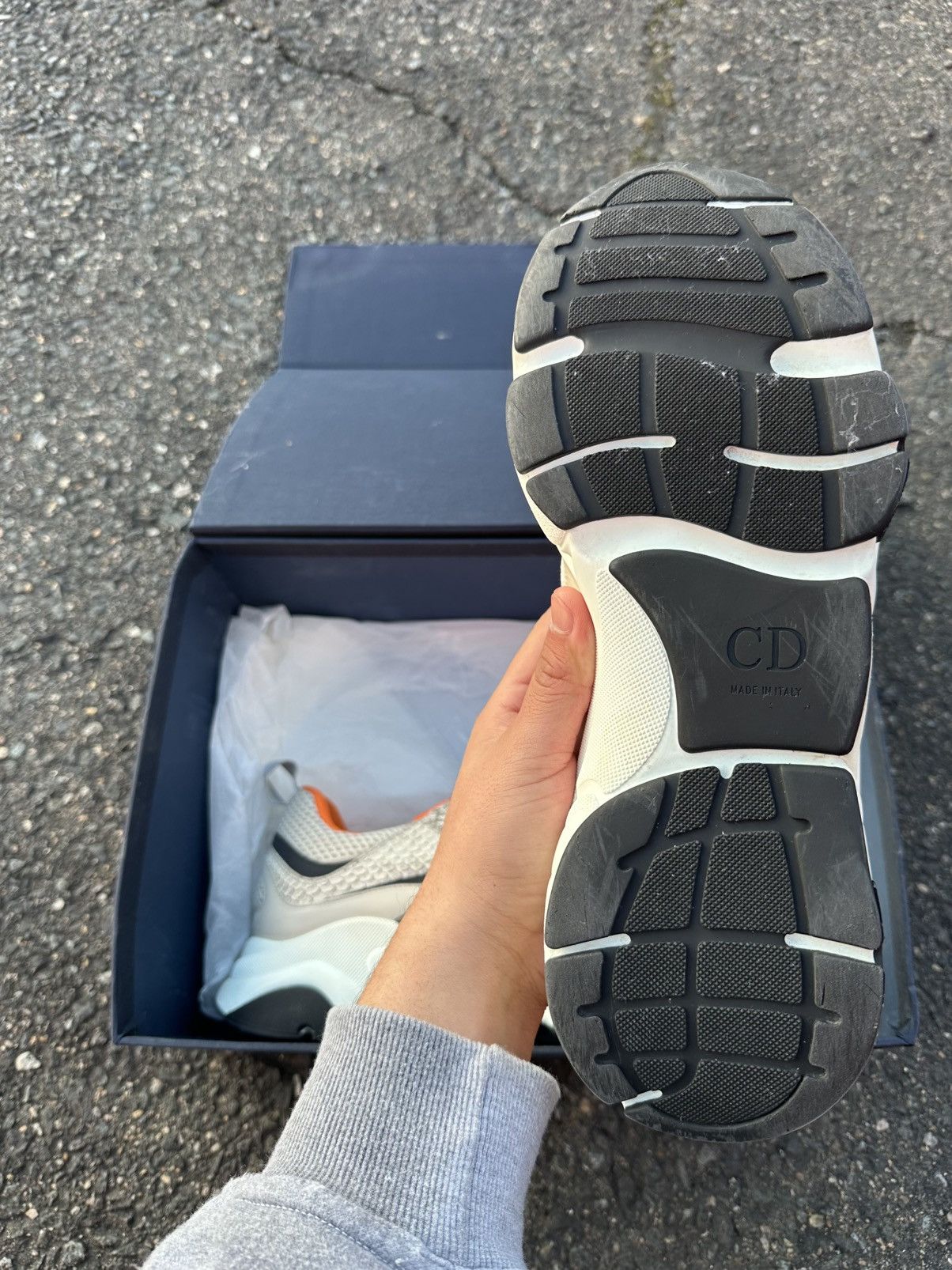 Dior Dior B22 Orange Snake Skin Size US 10 / EU 43 - 11 Thumbnail
