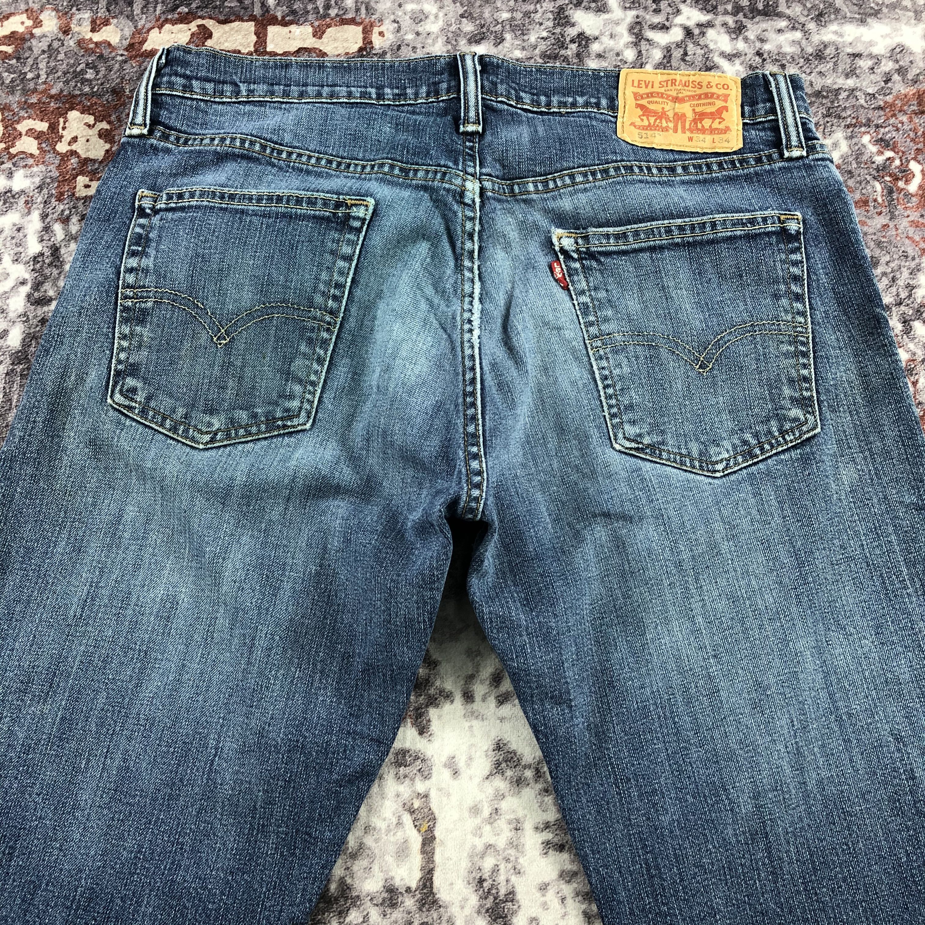 Levi's × Vintage Vintage Blue Wash Levis 514 Jeans-JM2548 Size US 33 - 5 Thumbnail