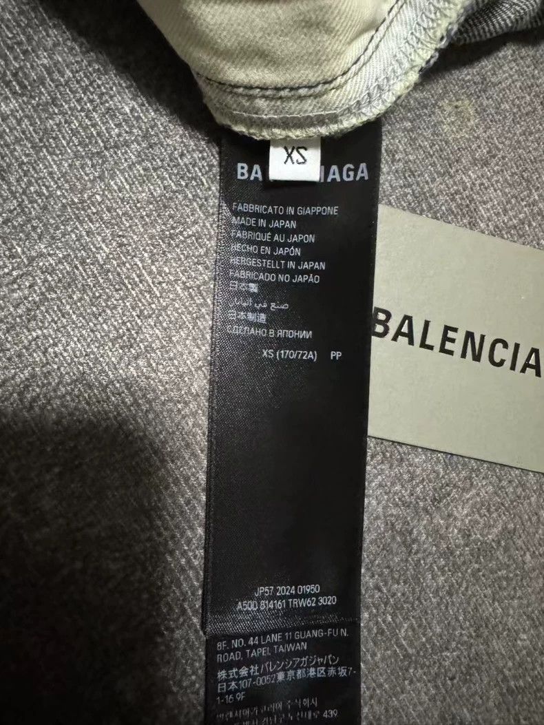 Balenciaga Balenciaga size XS Waist drawstring strap vintage blue was Size US 27 - 4 Thumbnail