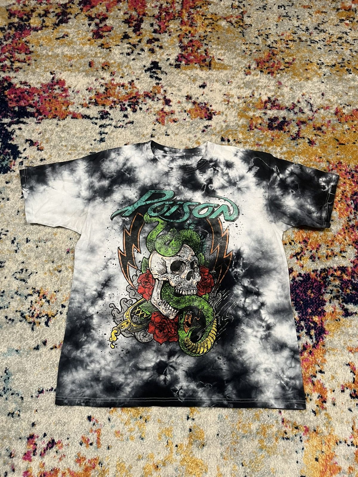 Vintage Poison Shirt Large Size US L / EU 52-54 / 3 - 1 Thumbnail