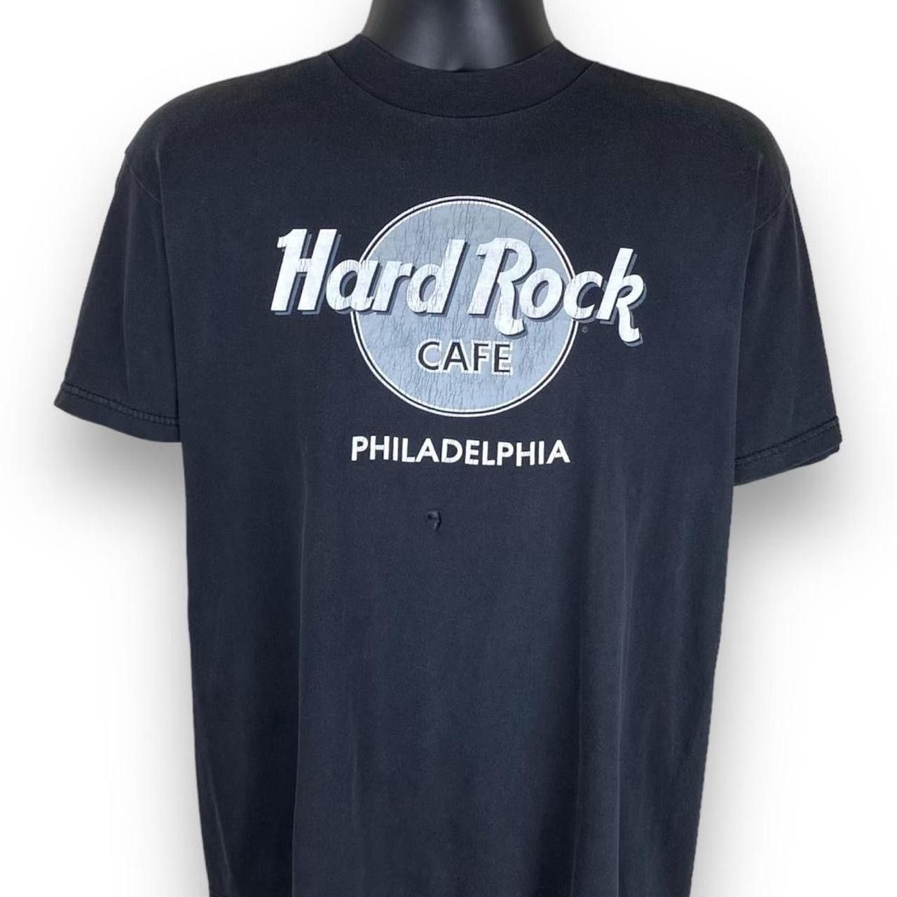 Hard Rock Cafe × Vintage Vintage Hard Rock Philadelphia Travel Destination Tshirt Size US M / EU 48-50 / 2 - 1 Thumbnail
