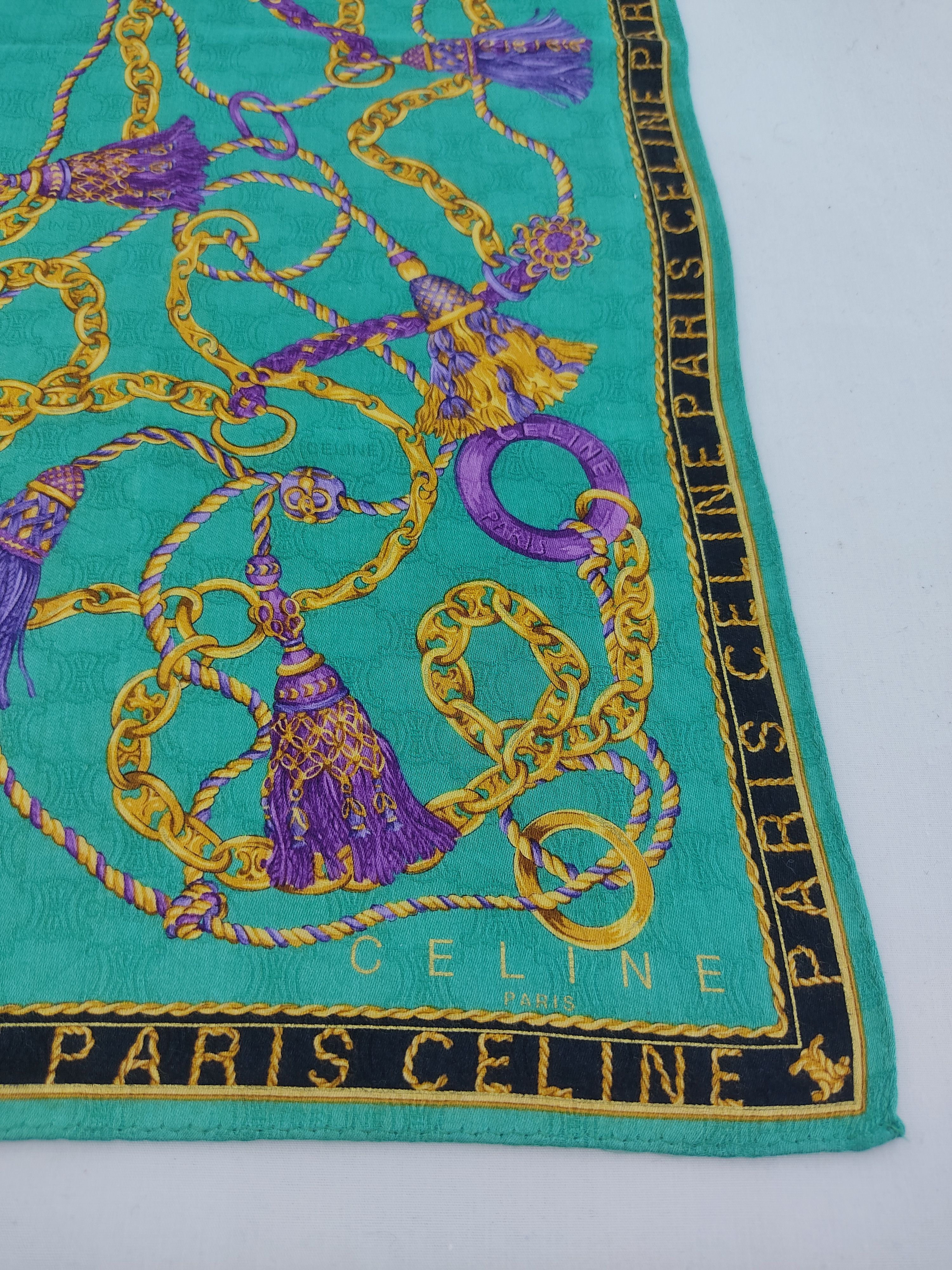 Celine Celine Handkerchief / Neckwear / Bandana Size ONE SIZE - 4 Thumbnail
