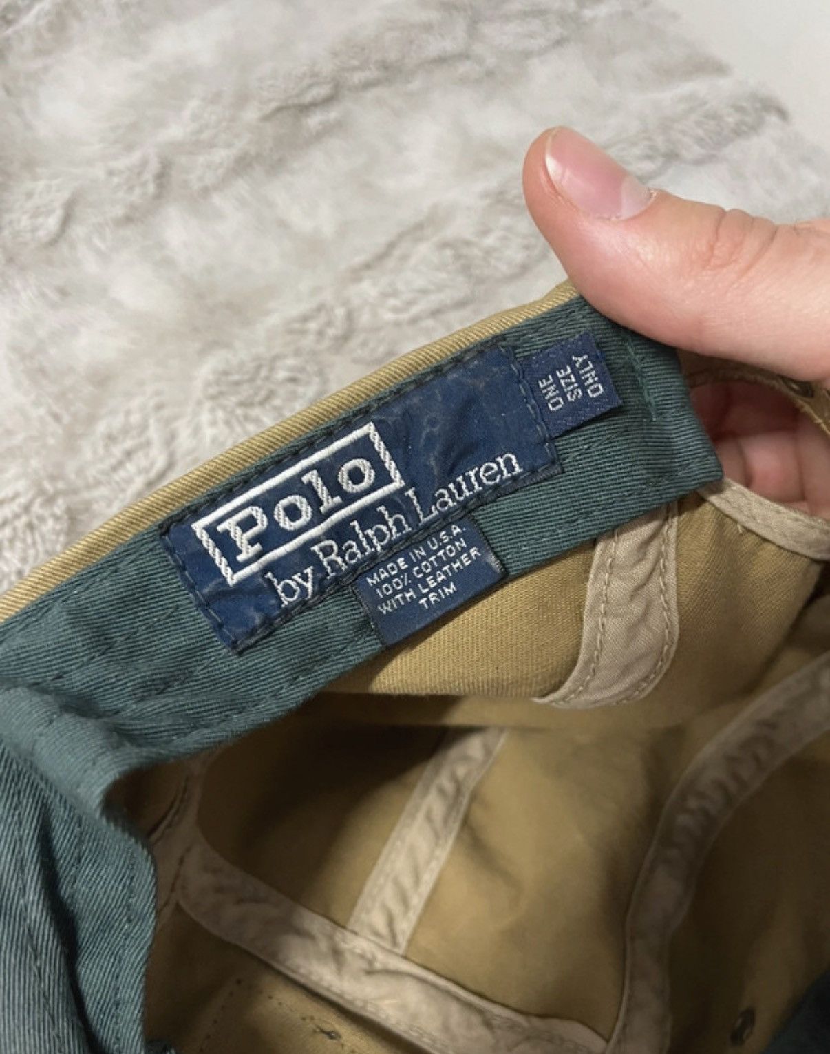 Polo Ralph Lauren Ralph Lauren Polo Cap Sportsman Rare 1992-93 Made In USA Size ONE SIZE - 3 Thumbnail