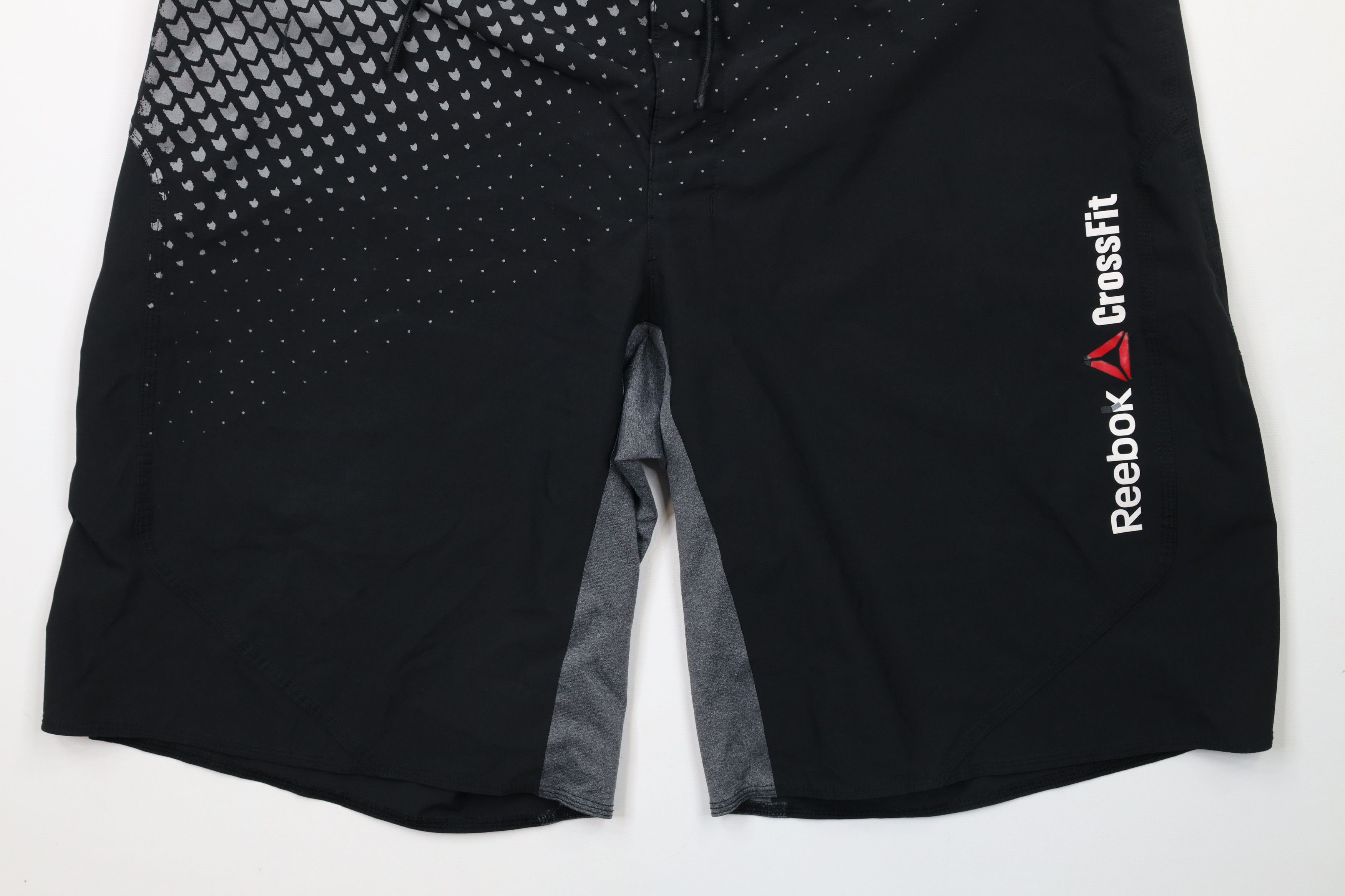 Reebok × Vintage Reebok Crossfit Spell Out Stretch Training Gym Shorts Size US 34 / EU 50 - 4 Thumbnail