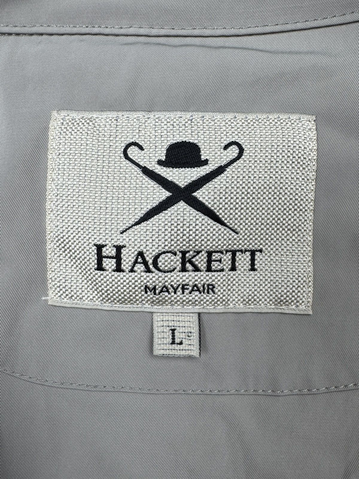 Hackett Hackett Mayfair Falkirk Double-Breasted belted trench coat Size US L / EU 52-54 / 3 - 11 Thumbnail