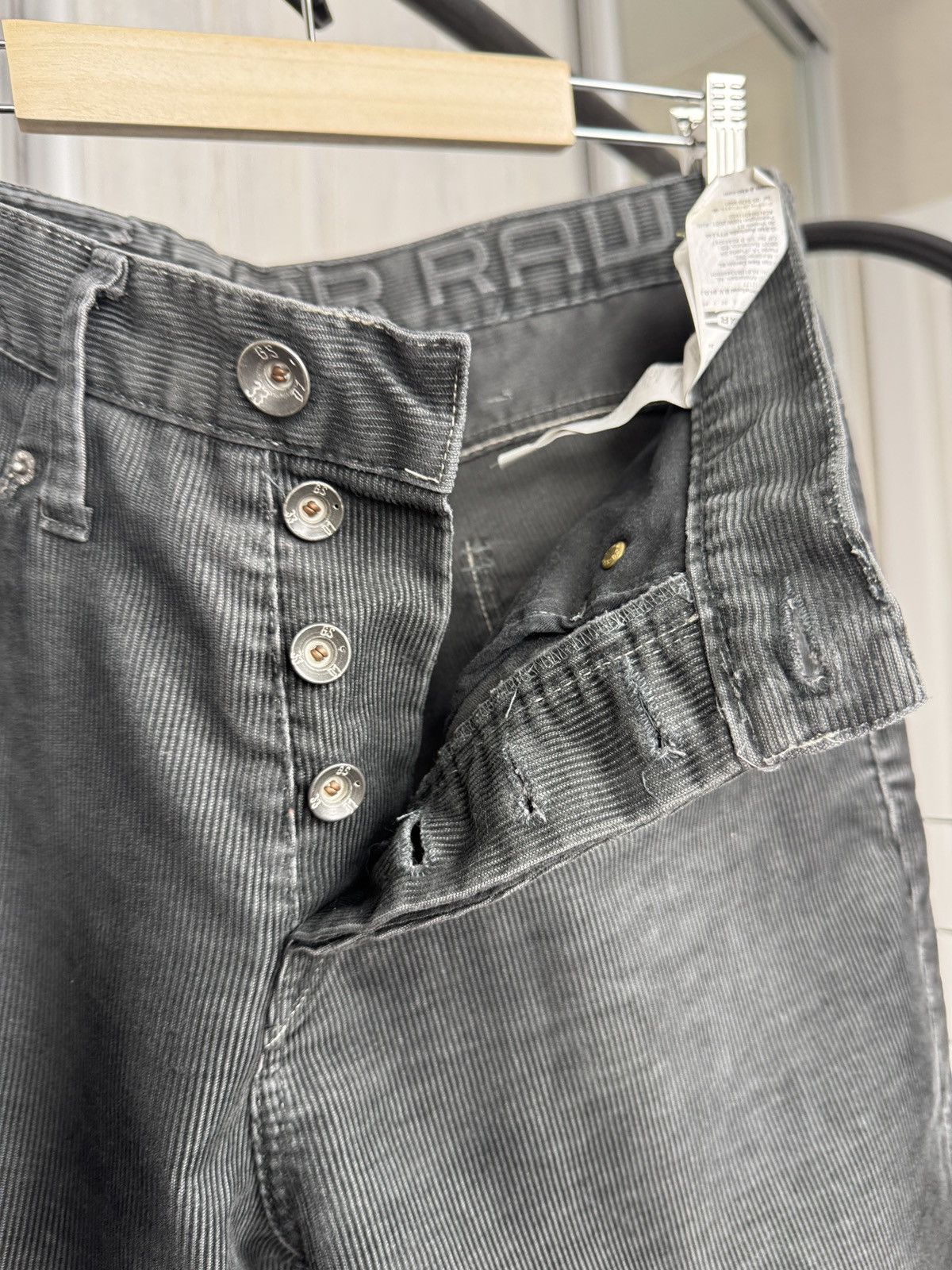 G-Star G-Star Raw vintage corduroy wide leg pants y2k velvet Size US 30 / EU 46 - 11 Thumbnail