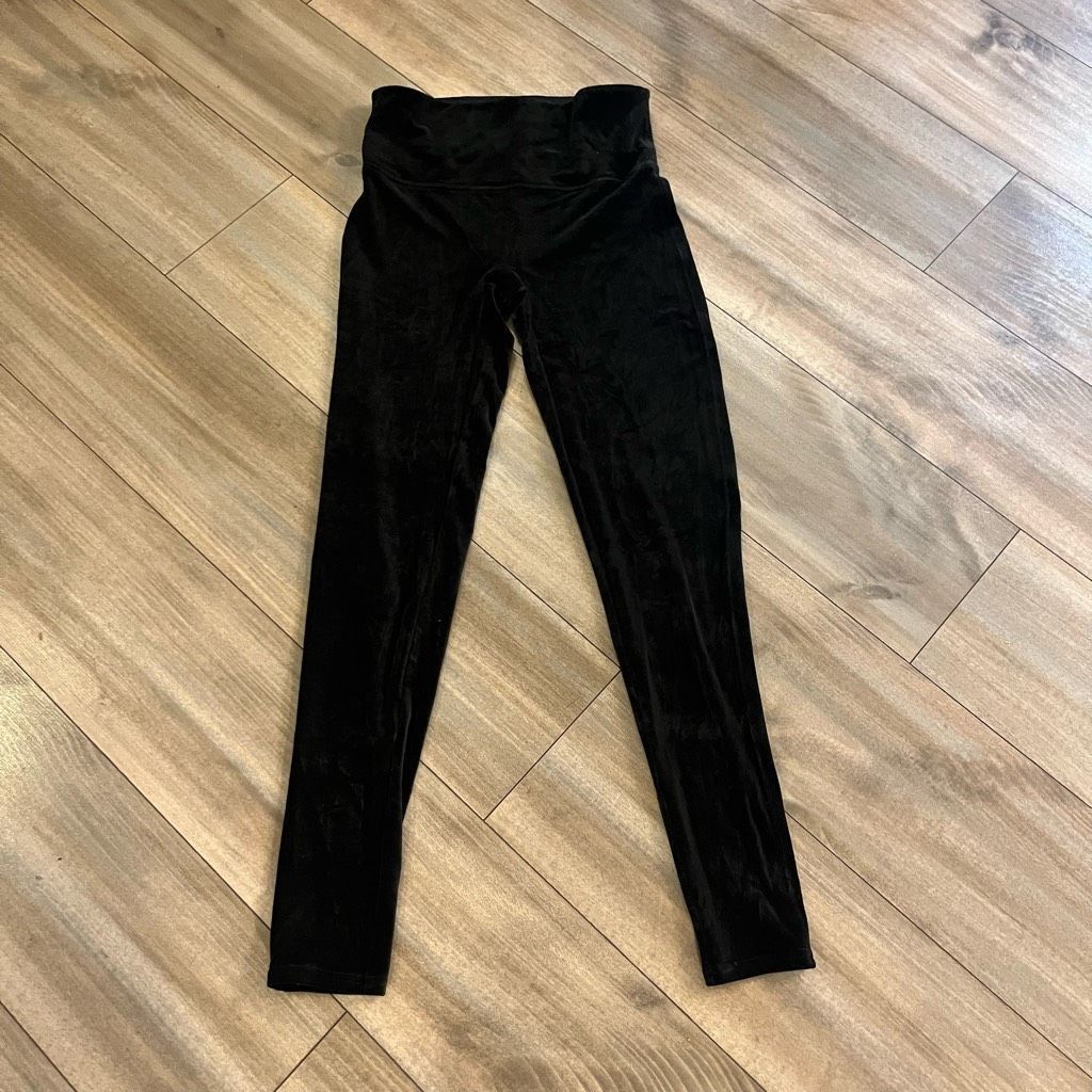 Spanx Spanx Faux Velvet Casual Leggings Women Large Size 28" / US 6 / IT 42 - 2 Thumbnail