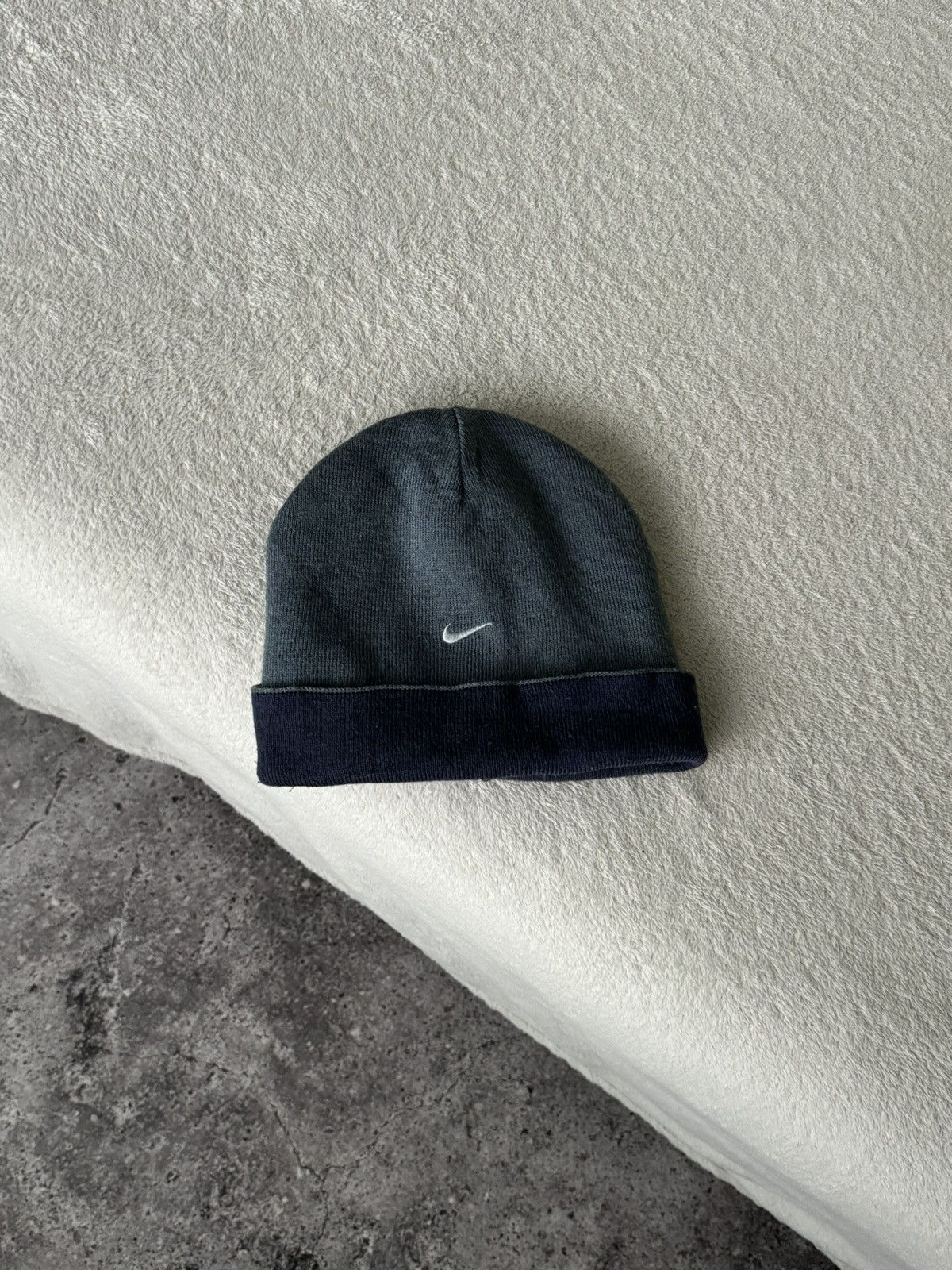 Nike × Vintage Vintage Nike reversible swoosh Y2K hat cap Size ONE SIZE - 2 Thumbnail