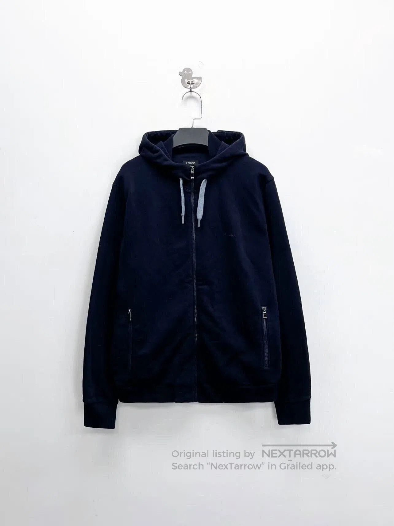 Ermenegildo Zegna ermenegildo zegna logo zip hoodie jacket. Size US L / EU 52-54 / 3 - 1 Thumbnail