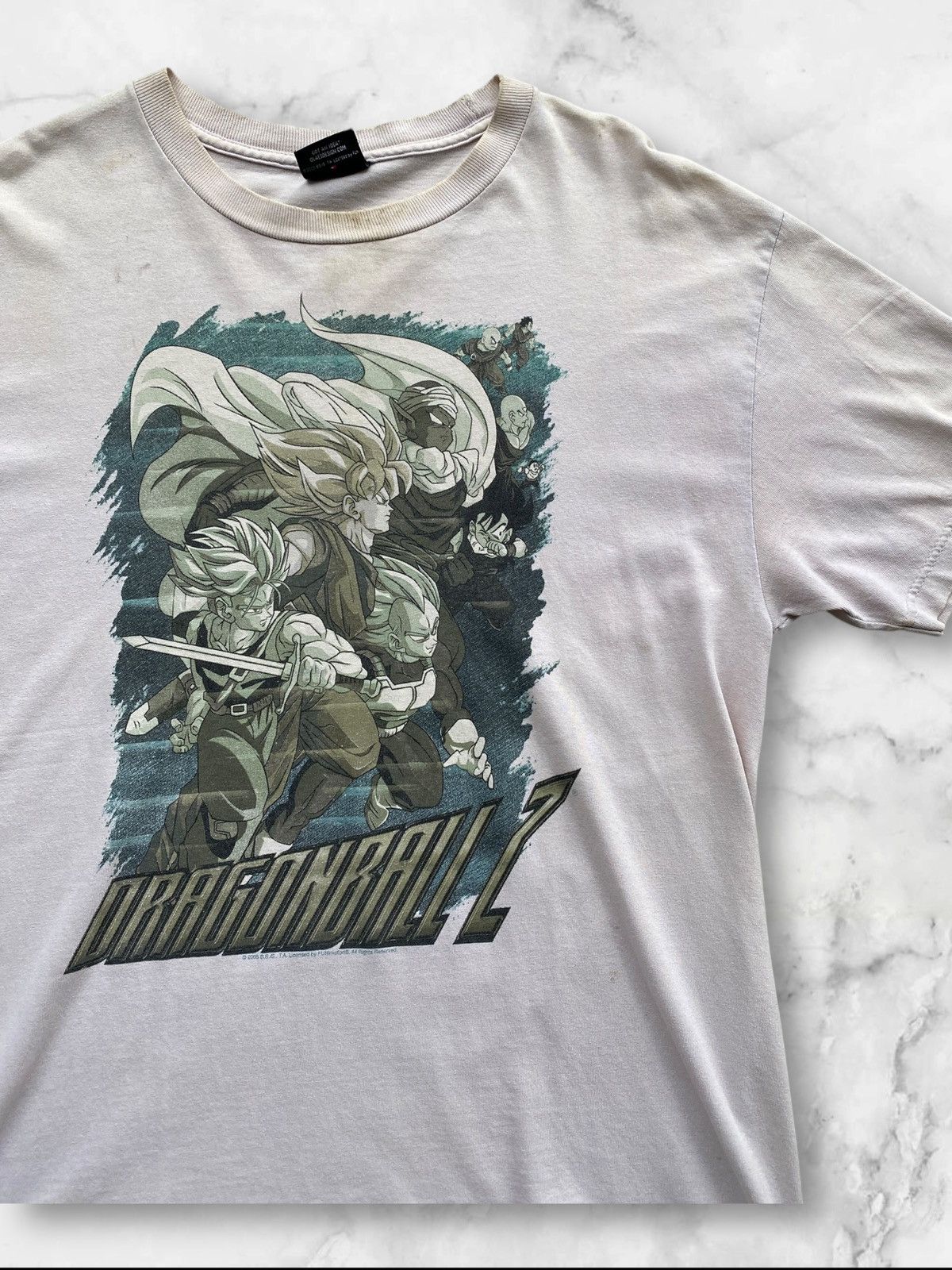Anime Dragon Ball Z Vintage 2005 Tee Anime Goku Piccolo Shirt Size US L / EU 52-54 / 3 - 2 Thumbnail