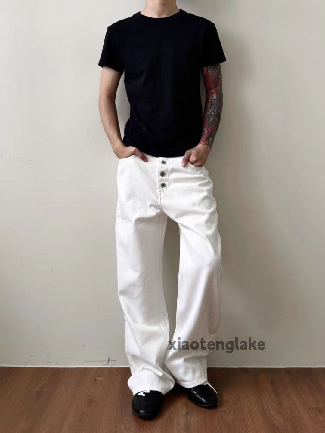 Vintage Utility loose baggy skate hiphop yuppie cargo jeans Size US 34 / EU 50 - 8 Thumbnail