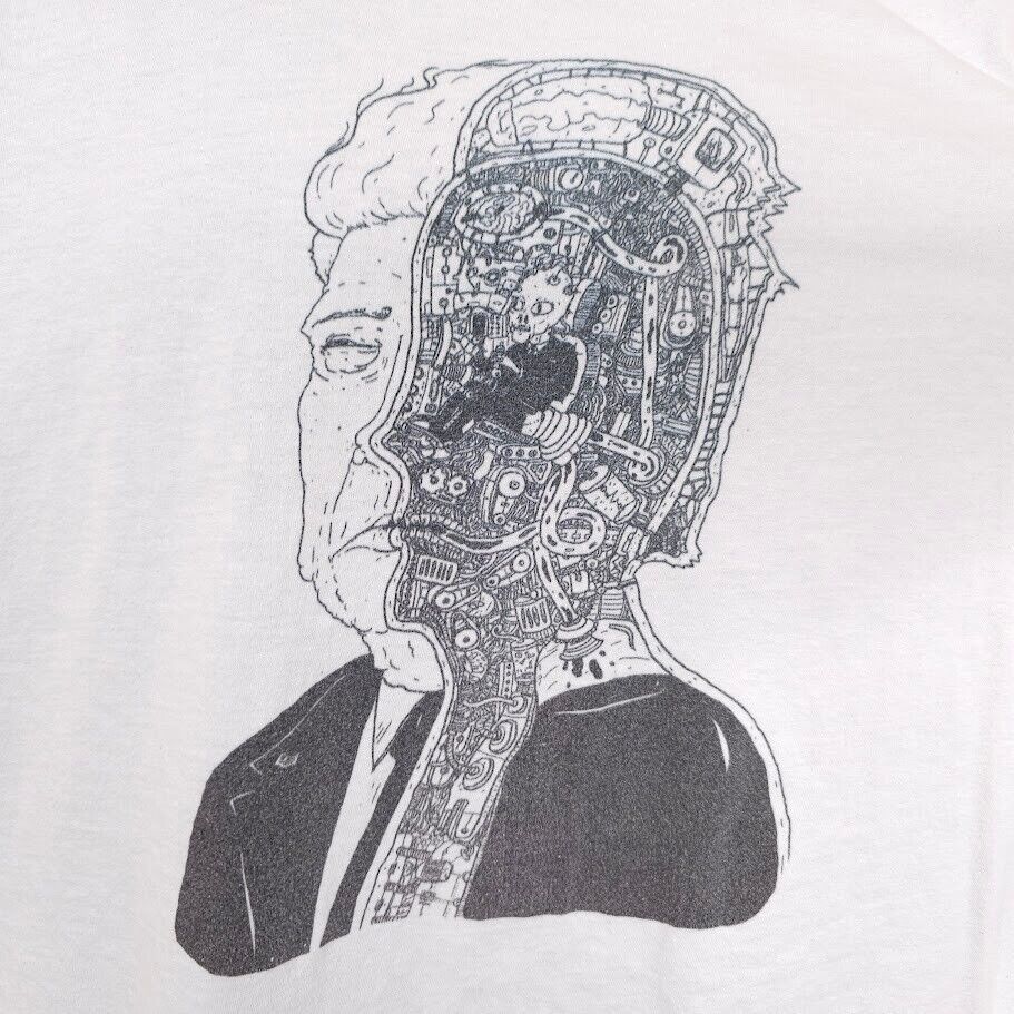 Anvil Inside Drumpf T Shirt Mens Size XL White Alien Donald Trump Size US XL / EU 56 / 4 - 2 Thumbnail