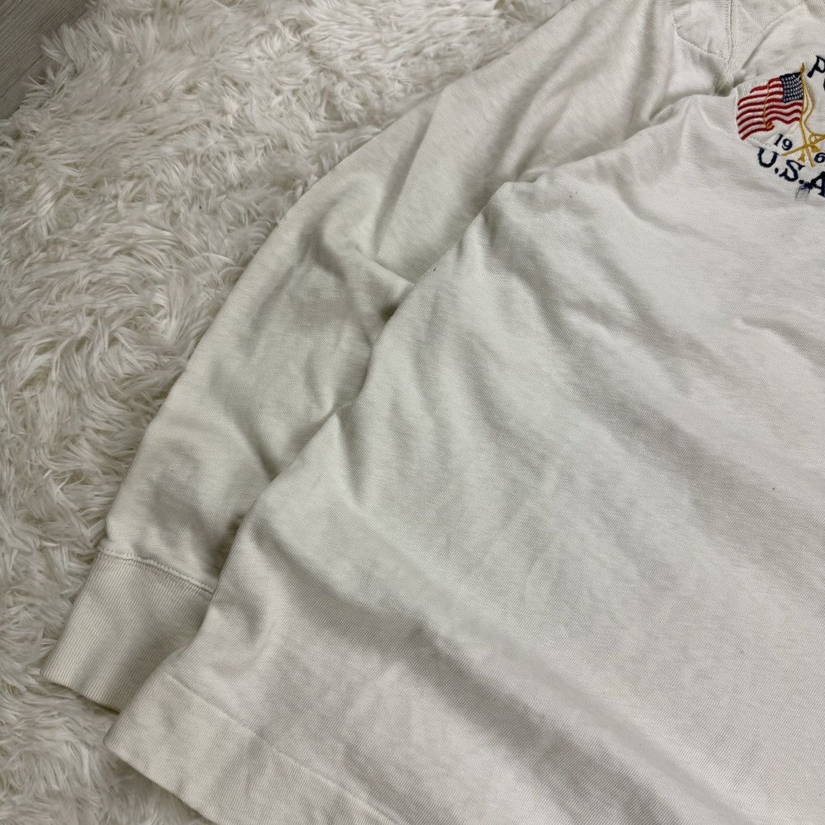 Polo Ralph Lauren Polo Ralph Lauren Vintage Sweatshirt USA Regby 00s Streetwea Size US M / EU 48-50 / 2 - 6 Thumbnail