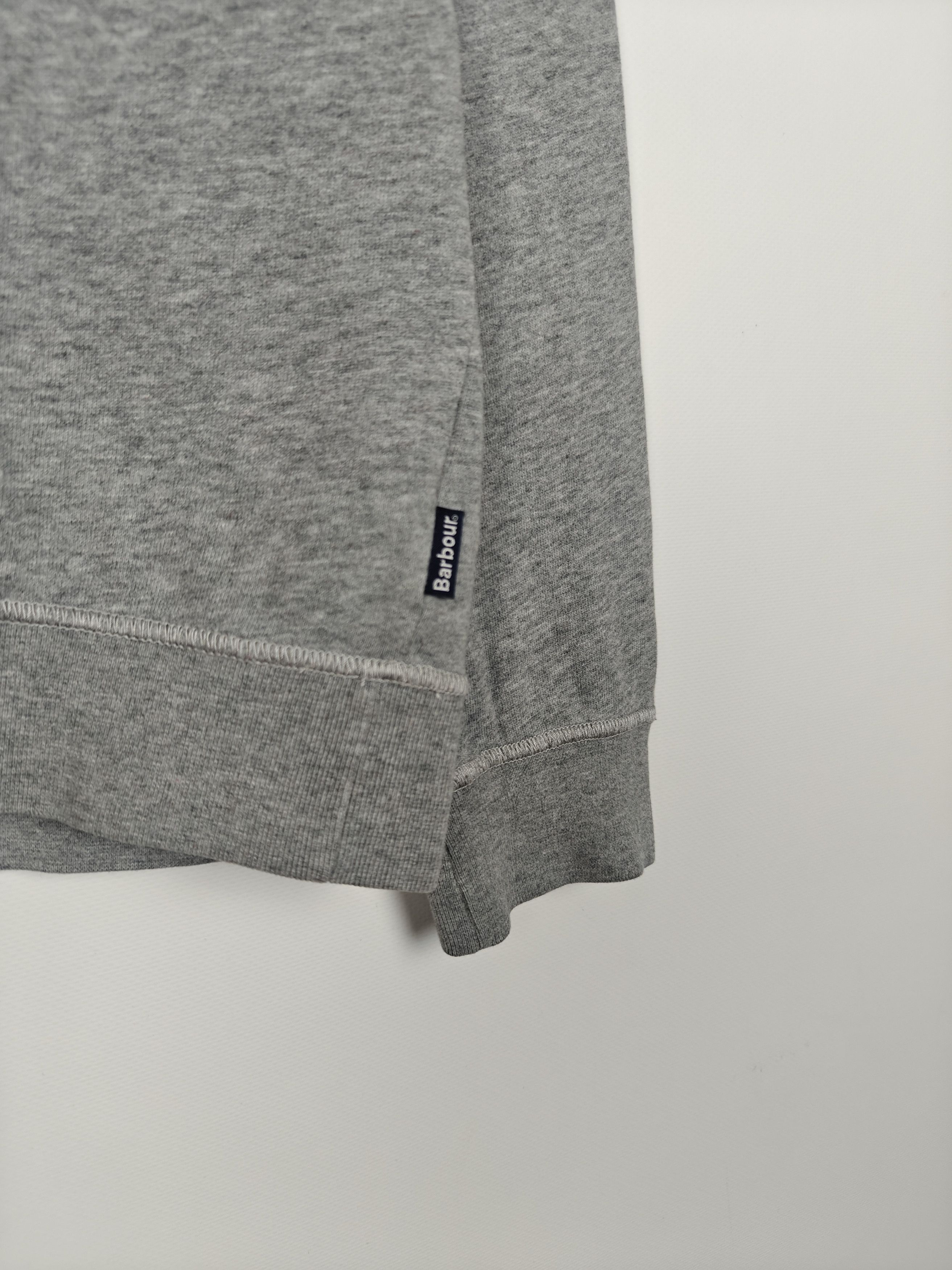 Barbour Barbour Sweatshirt Crewneck Bird Logo Organic Gray size L Size L / US 10 / IT 46 - 4 Thumbnail