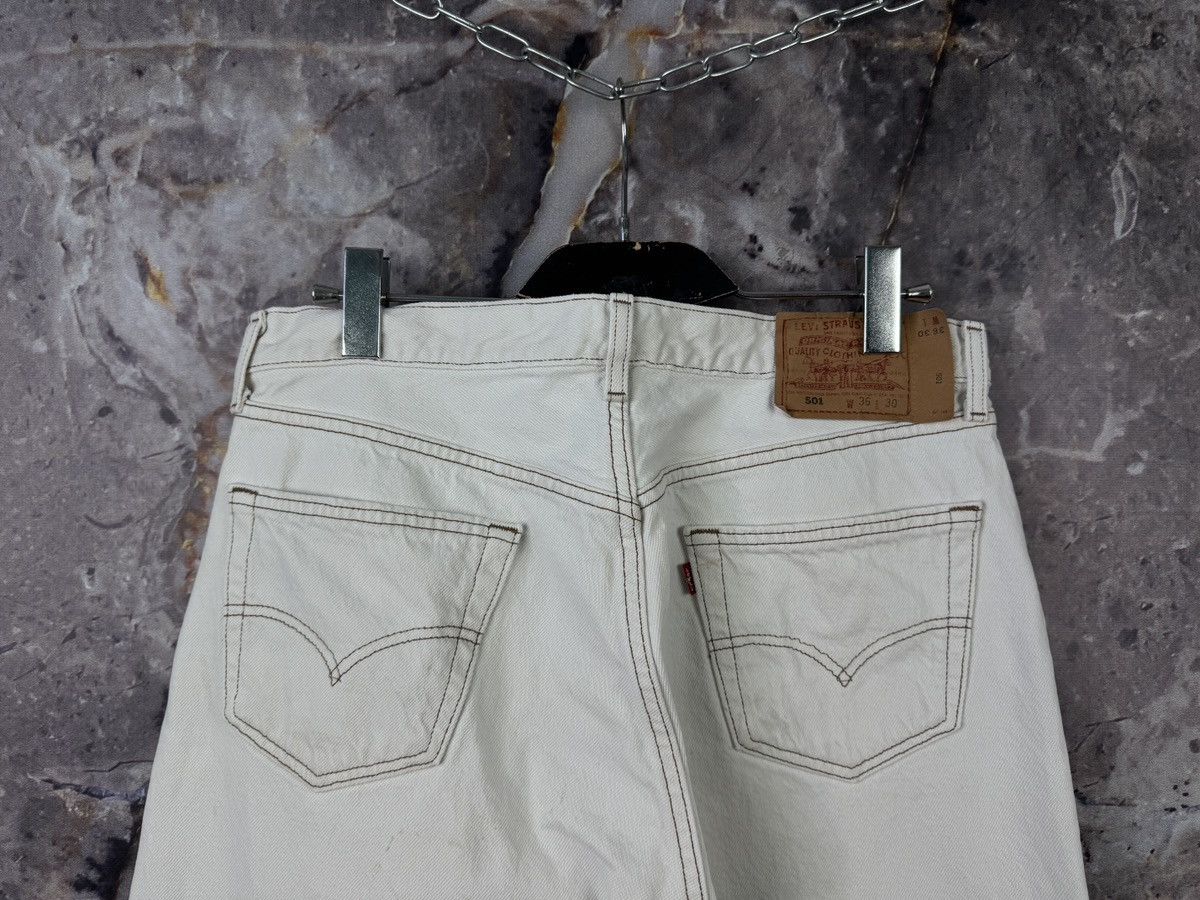 Levi's Men’s Levi’s 501 White Jeans Vintage USA 🇺🇸 Size W36 L30 Size US 36 / EU 52 - 16 Thumbnail