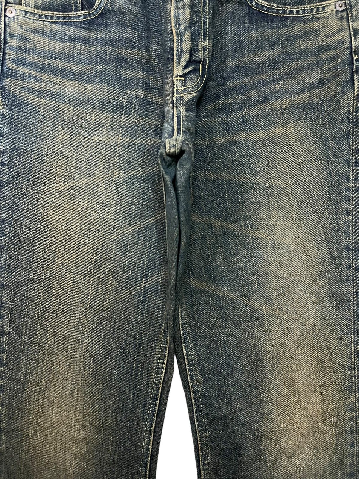 Japanese Brand Vintage Japanese Brand Rusty Mud Wash Flare Jeans Size 27" / US 4 / IT 40 - 5 Thumbnail