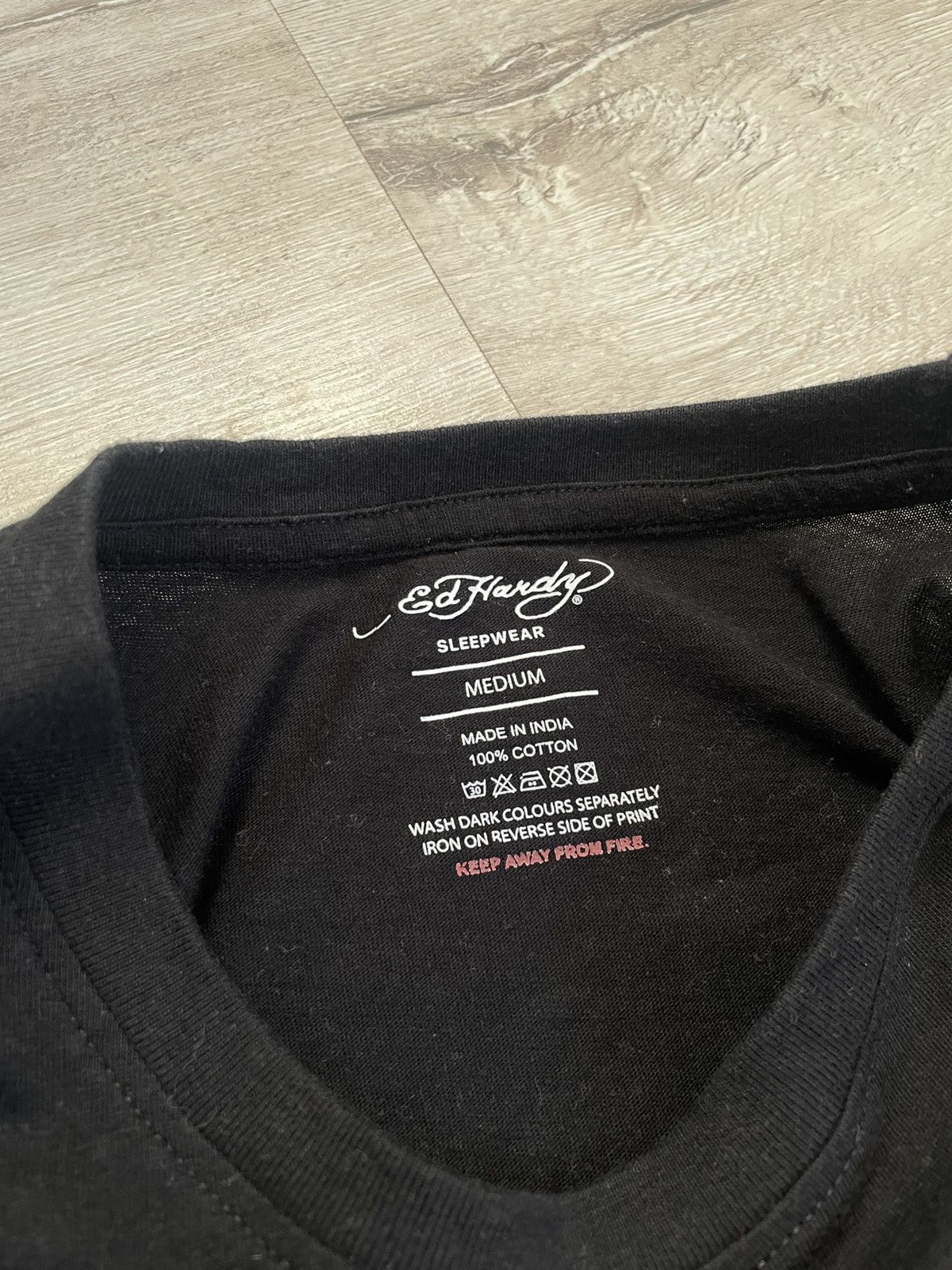 Christian Audigier Rare Ed Hardy Love Runs Wild Sleepwear Tattoo Tee Y2k Punk Size US M / EU 48-50 / 2 - 6 Thumbnail