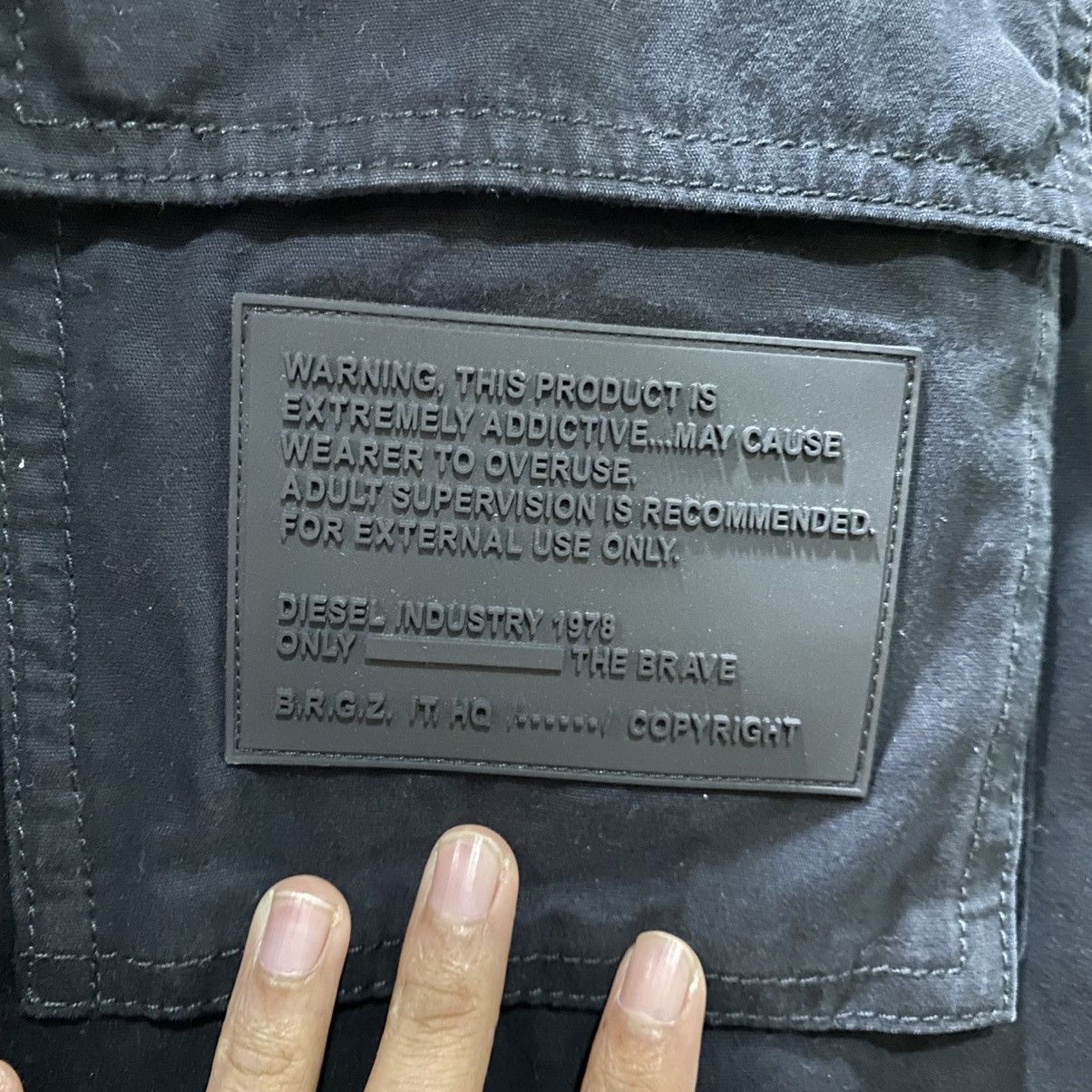 Diesel Diesel-IND 2019 multi pocket parka jacket Oversize Like New Size US S / EU 44-46 / 1 - 9 Thumbnail