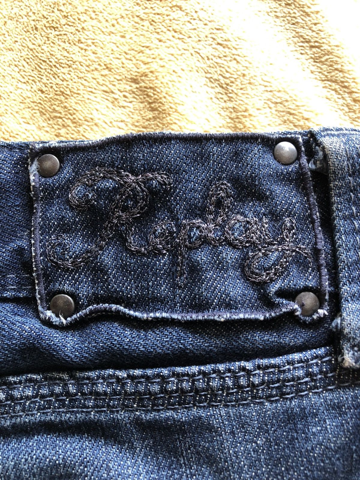 Replay REPLAY USA VINTAGE QUALITY BLACK DENIM PANTS Size US 30 / EU 46 - 3 Thumbnail