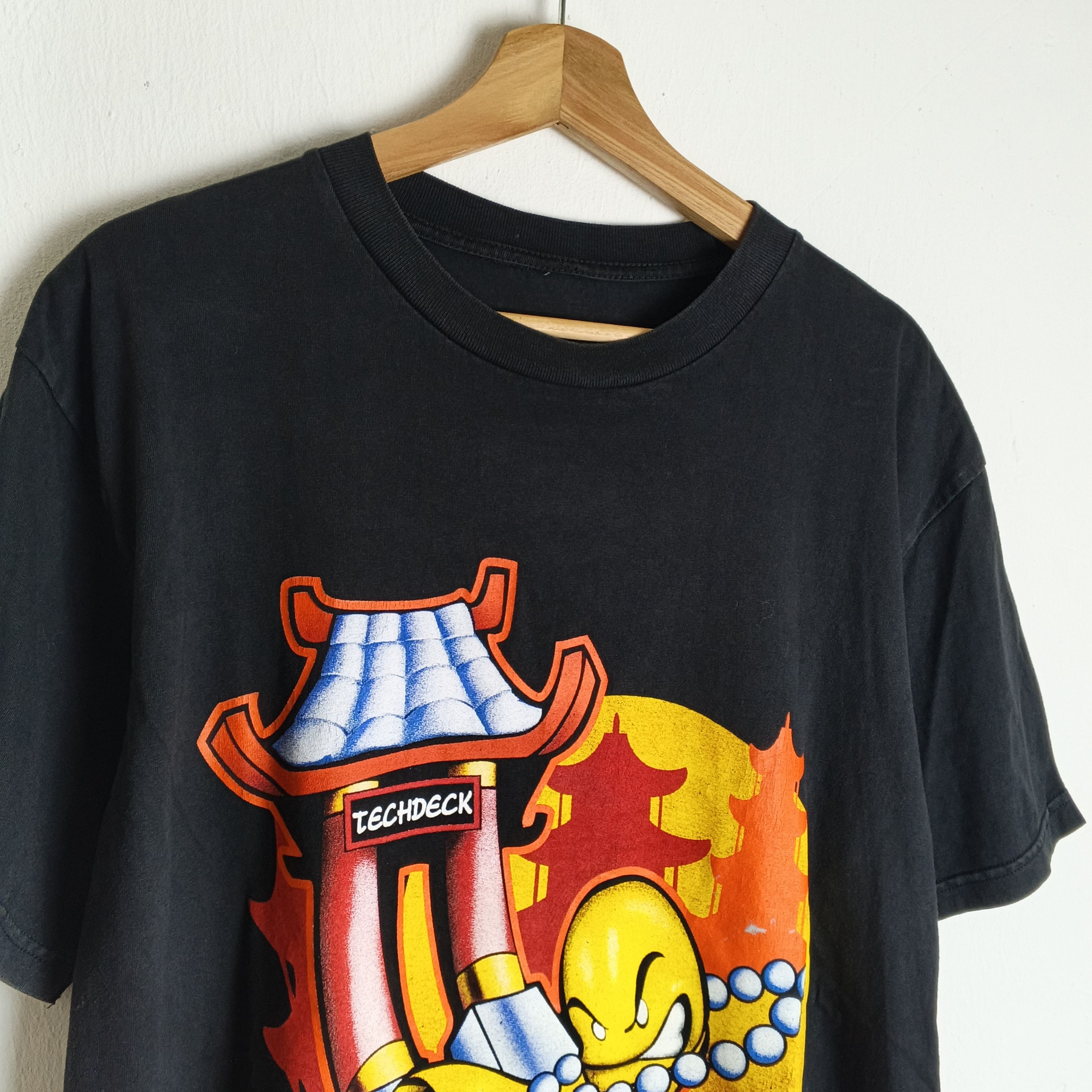 Independent Truck Co. Vintage 90s Skate Techdeck Ancient T-Shirt Size US L / EU 52-54 / 3 - 2 Thumbnail