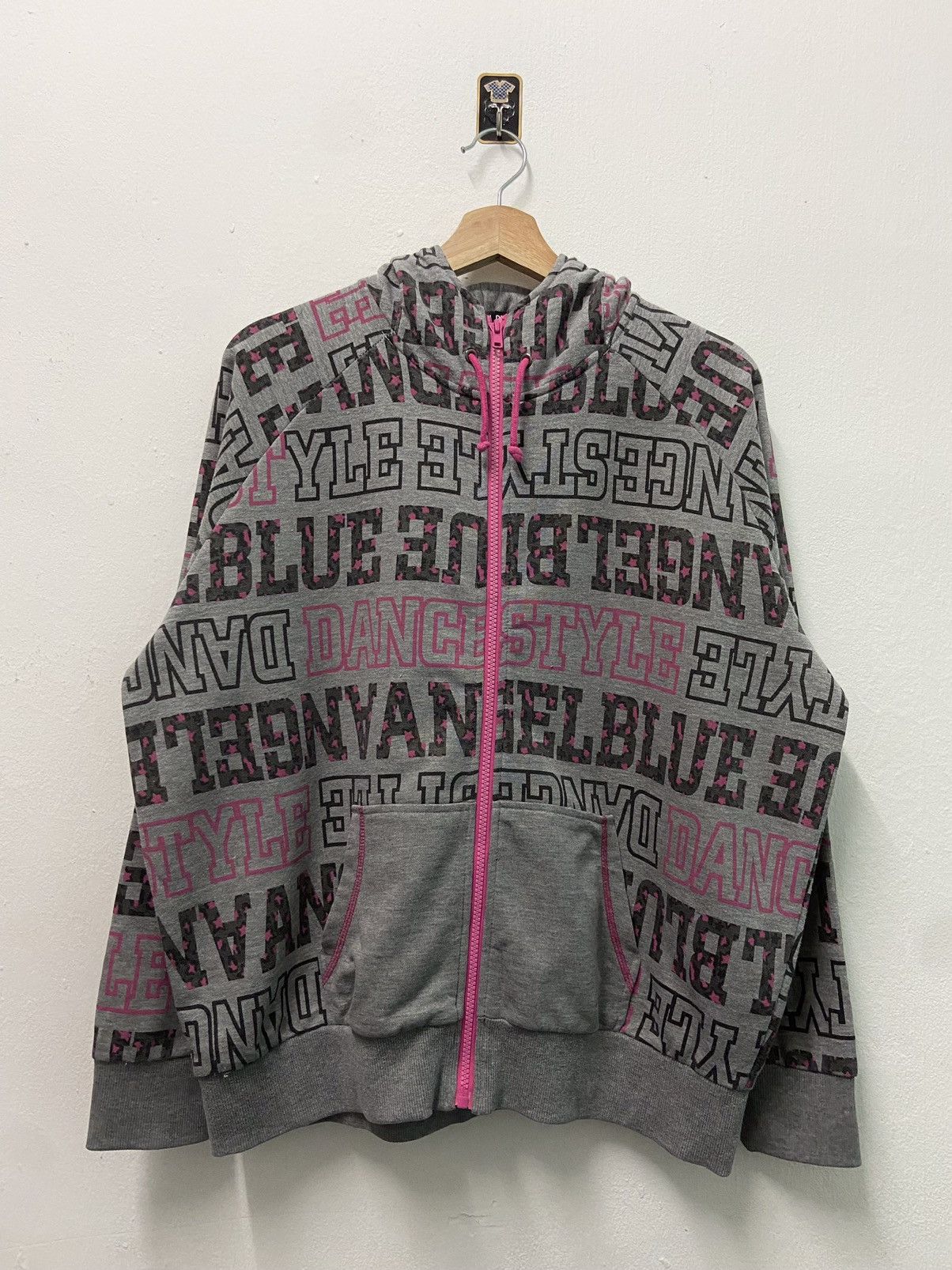 Angel Blue 2000's Angel Blue " Dance Style " Cat Hoodie Zipper Size US XL / EU 56 / 4 - 1 Thumbnail