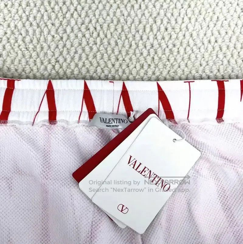 Valentino Valentino Men's Logo Cotton Shorts for Spring . Size US 26 / EU 42 - 3 Thumbnail