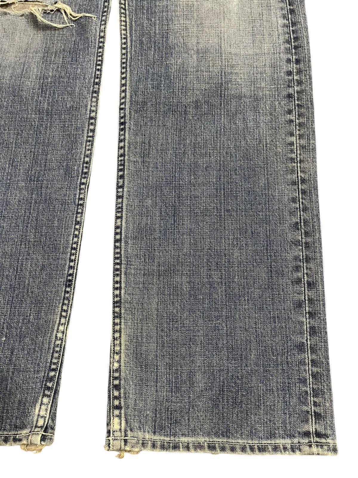 Levi's Vintage 90s Levis 503 Blue Wash Distress Style Baggy Jeans Size US 30 / EU 46 - 8 Thumbnail