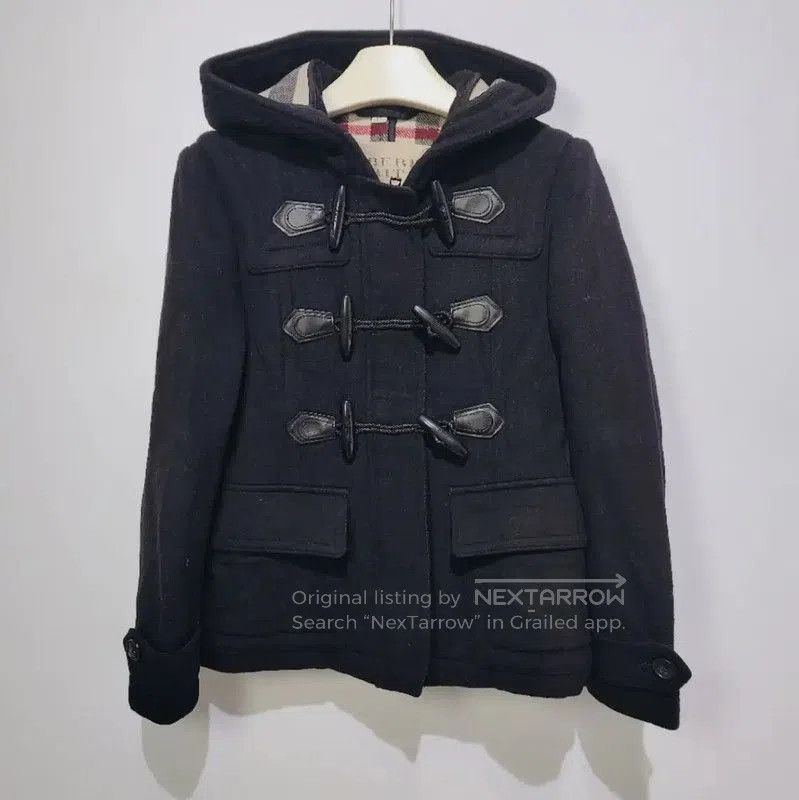 Burberry Burberry Black Wool Duffle Coat for Women. Size M / US 6-8 / IT 42-44 - 1 Thumbnail