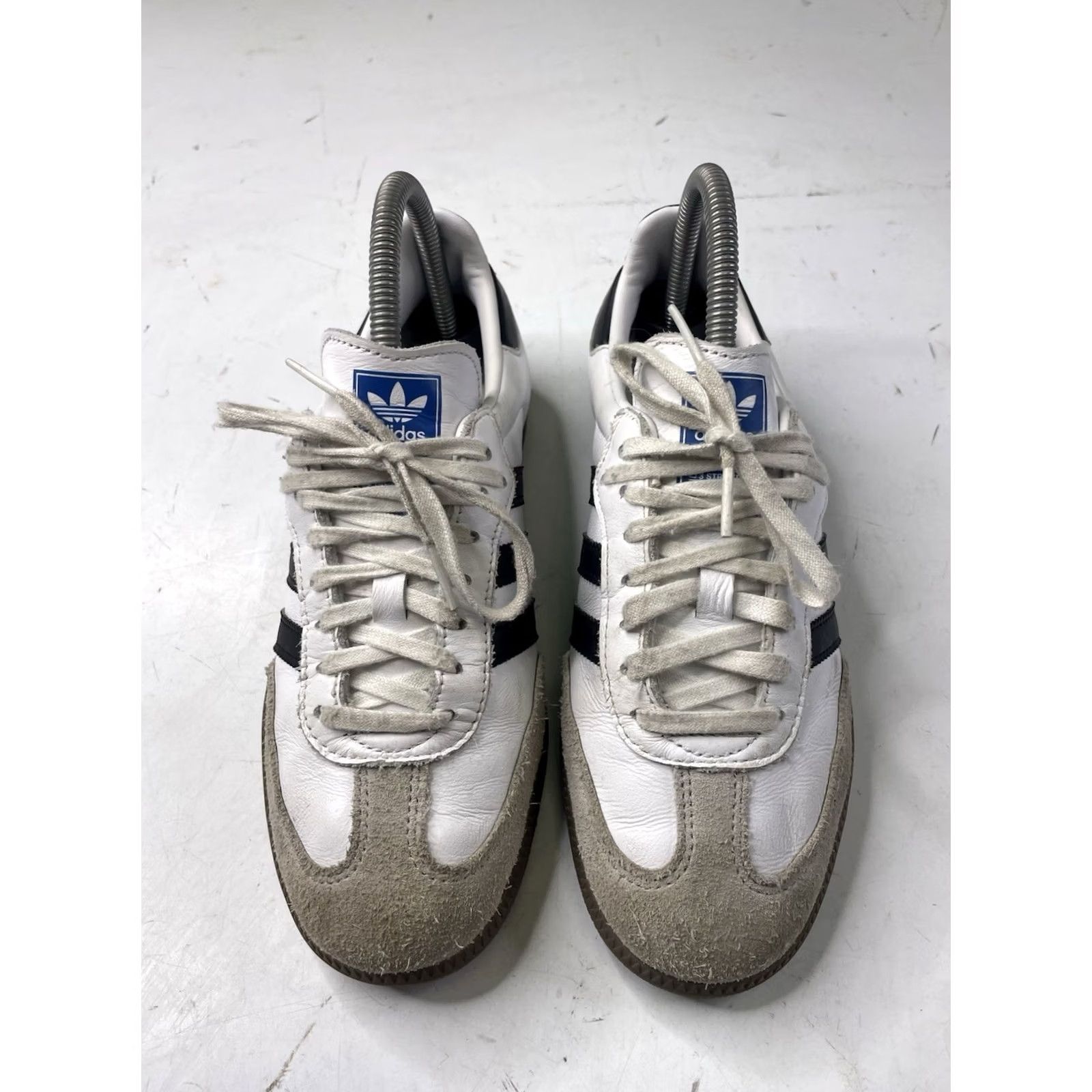 Adidas Adidas Samba OG Low Cloud White Core Black Men’s 5 Gum Sole 2024 Sneaker Shoes Low Top Men US 5 White Samba OG B75806 Size US 5 / EU 37 - 2 Thumbnail