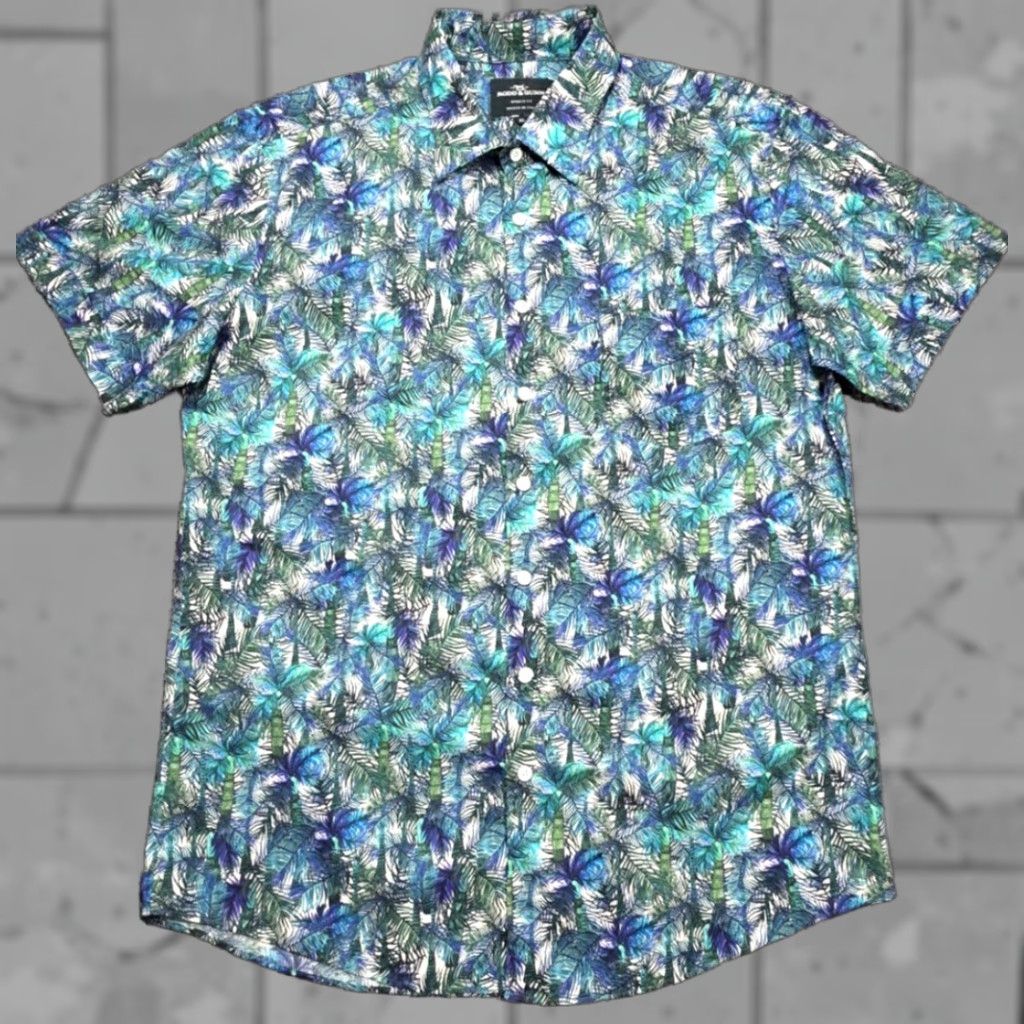 Rodd & Gunn Rodd & Gunn Sports Fit Shirt Men XL Multicolor Floral Short Sleeve Button Up Size US XL / EU 56 / 4 - 1 Thumbnail