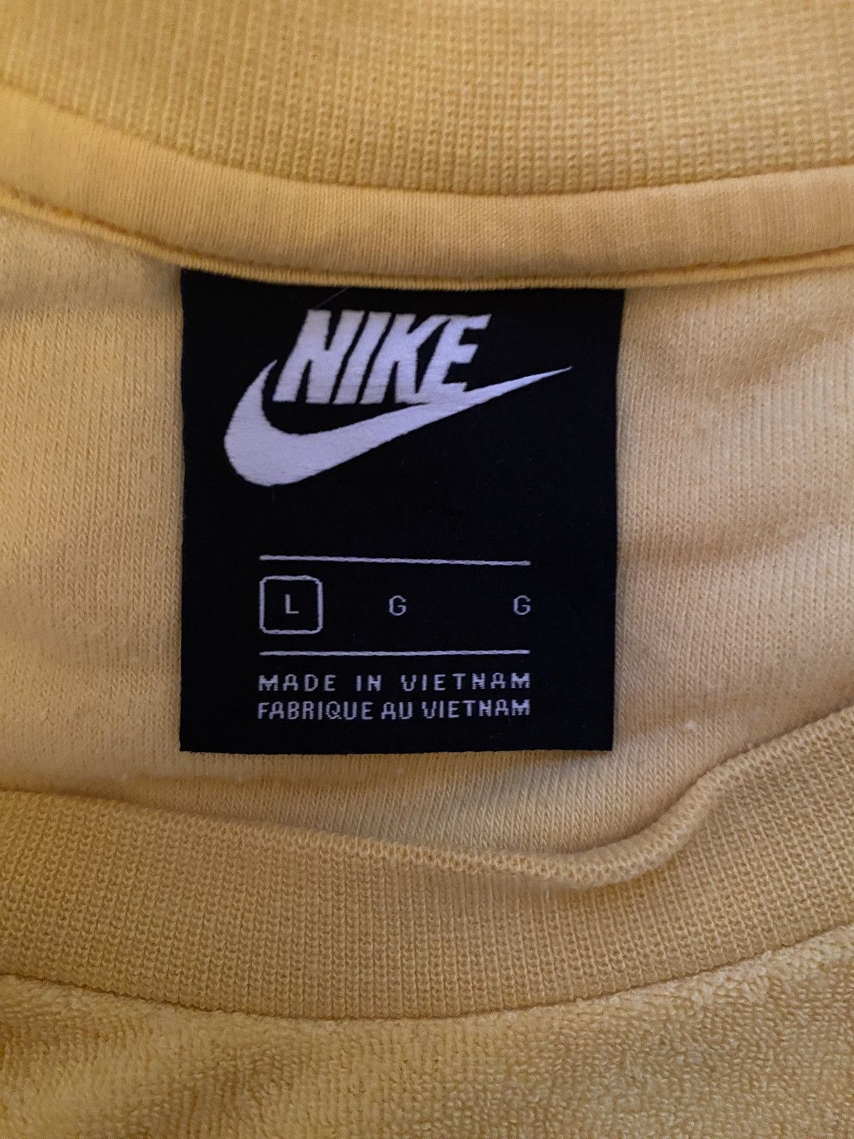 Nike Nike Cropped Sweatshirt - Large - Very Good Condition Size L / US 10 / IT 46 - 10 Thumbnail