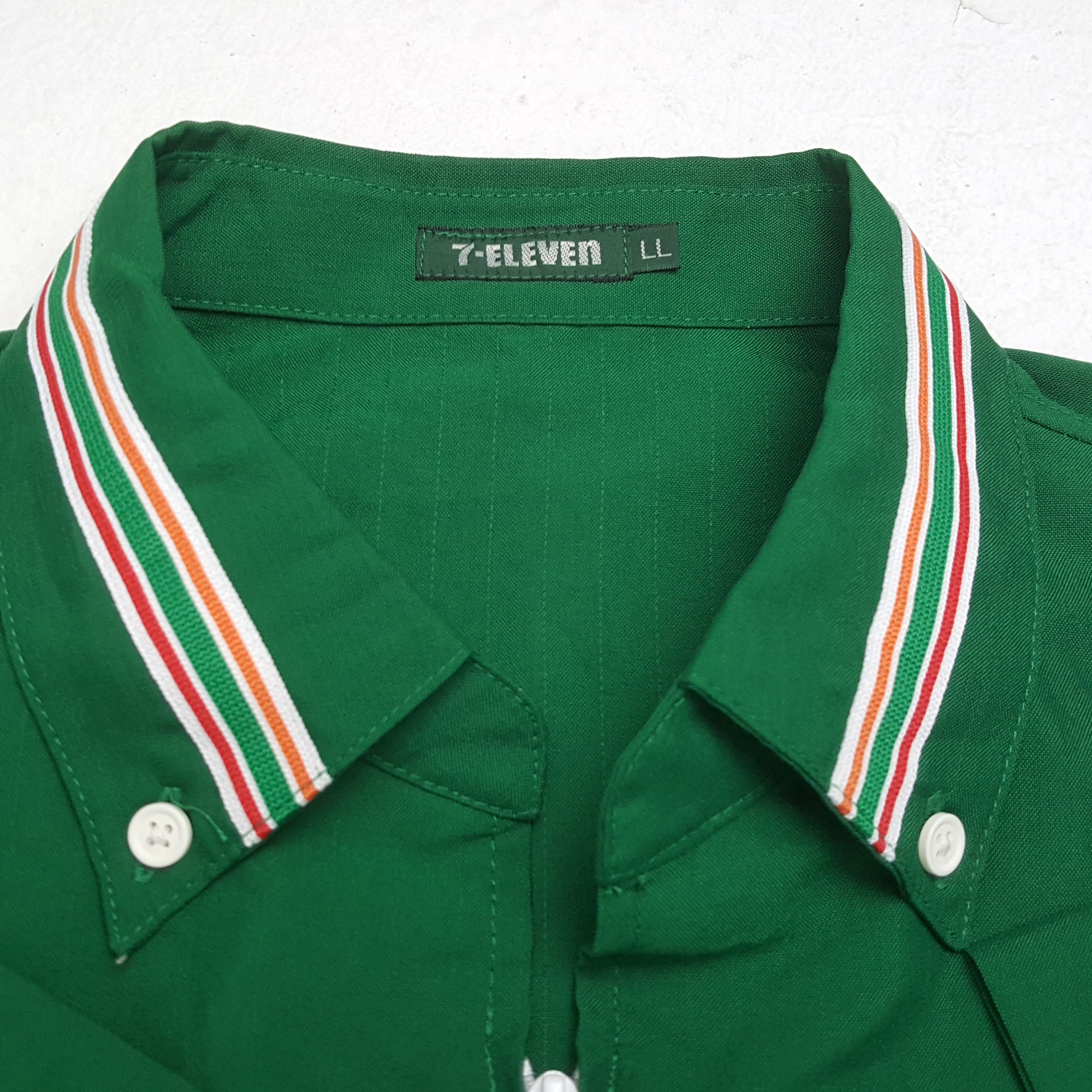 Japanese Brand × Vintage Vintage 7-ELEVEn Japanese Workers Uniform Shirt Jacket Size US L / EU 52-54 / 3 - 8 Thumbnail