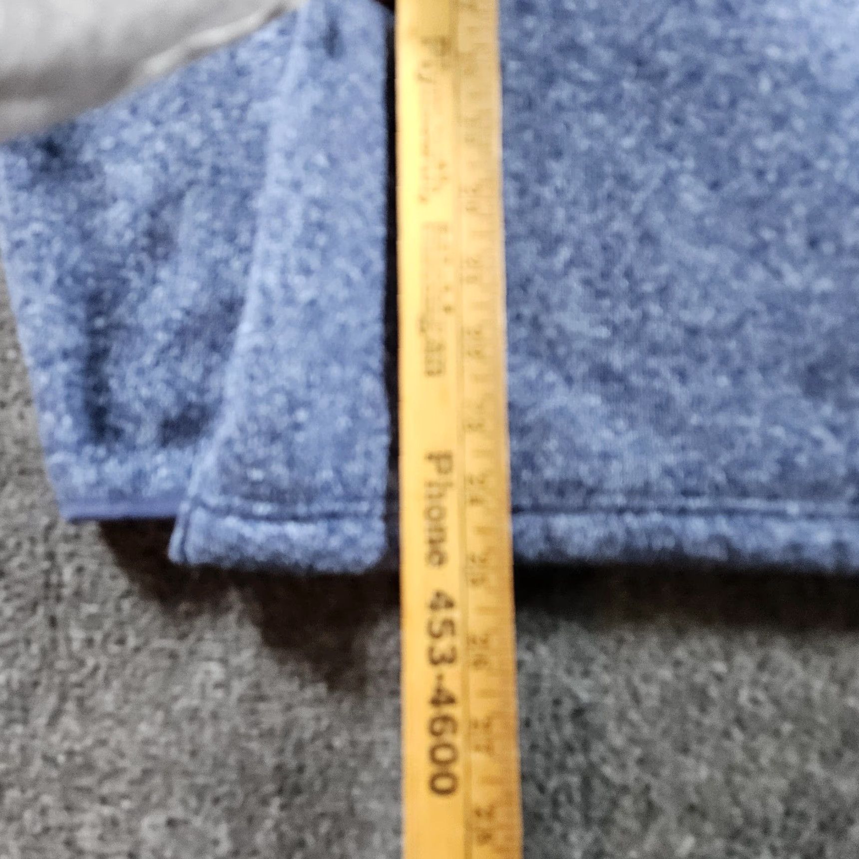 Orvis Orvis Sweater Pullover Mens Large Blue Fleece Quarter Zip Mock Neck 1/4 Zip Solid Knit Logo Outdoor Size US L / EU 52-54 / 3 - 7 Thumbnail