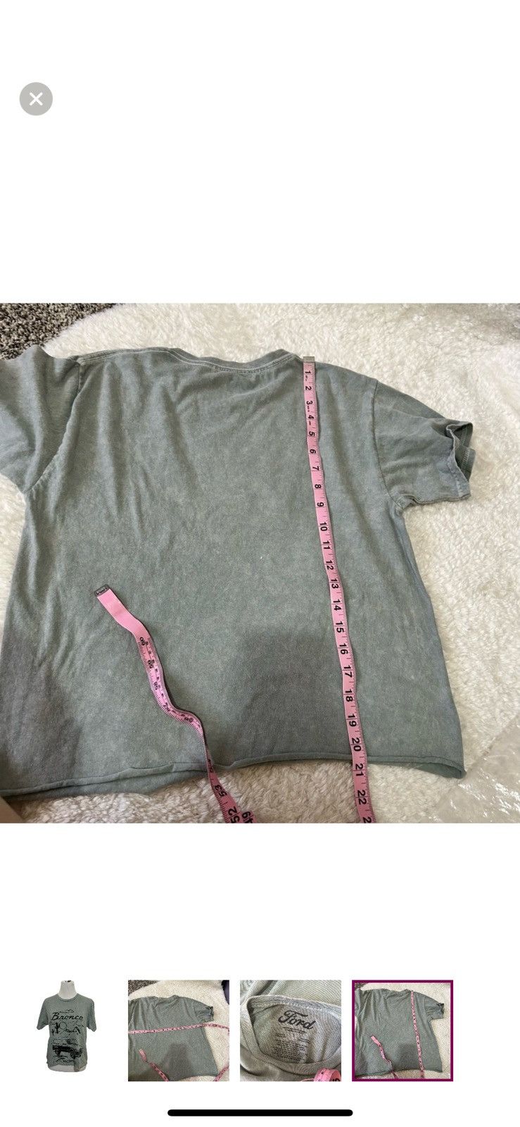 Ford Ford bronco small cropped tee Size S / US 4 / IT 40 - 2 Thumbnail