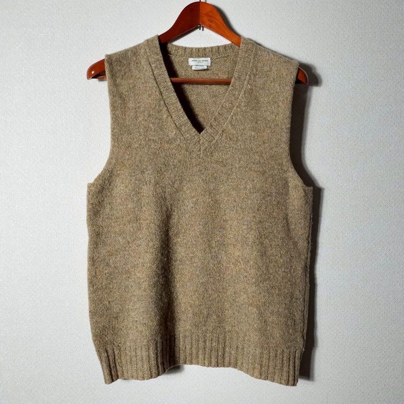 Dries Van Noten Dries Van Noten 1990s Sleeveless Knit Vest Size US M / EU 48-50 / 2 - 1 Thumbnail