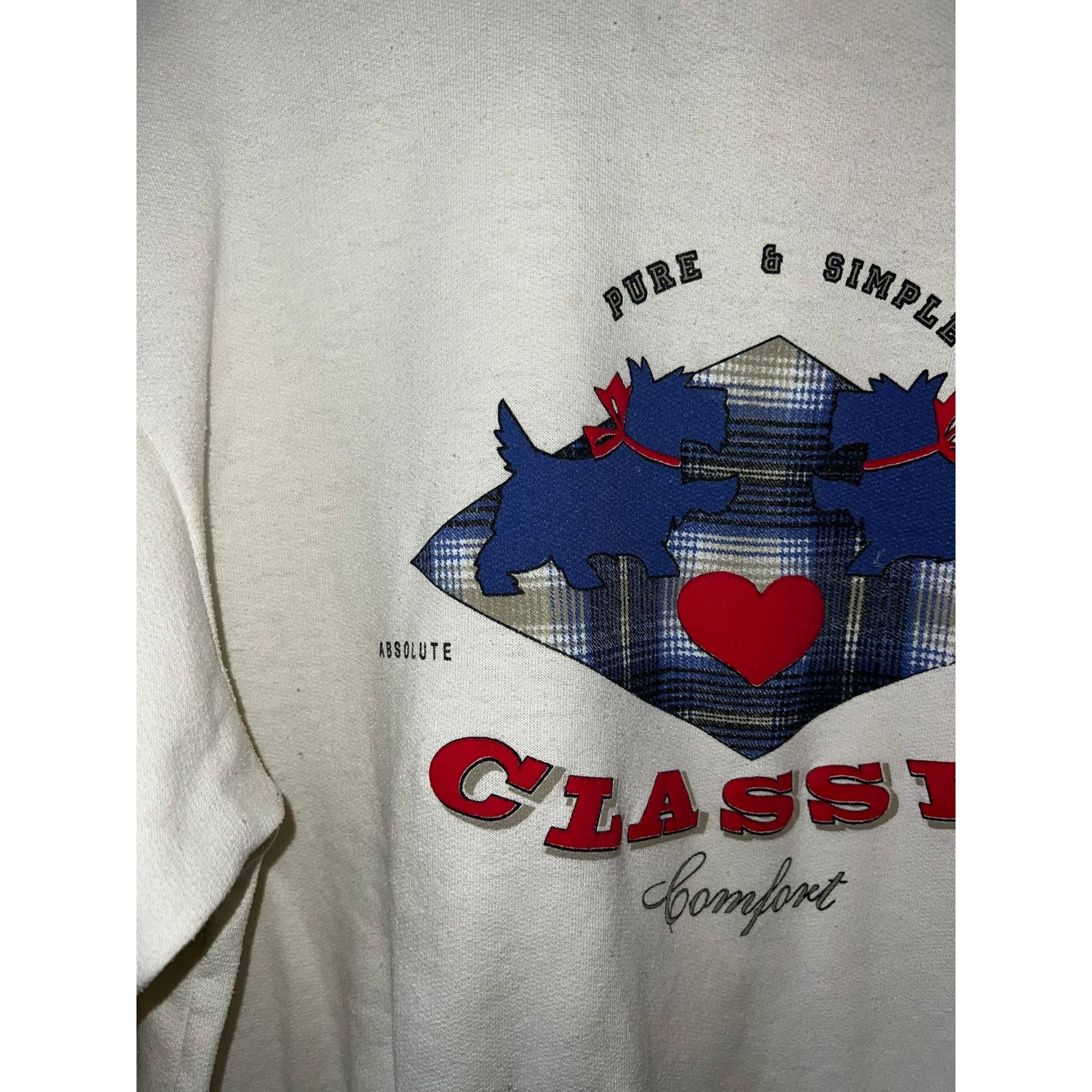 Vintage Vintage Dog Sweatshirt Pet Pure Simple Classic Crewneck XL Size US XL / EU 56 / 4 - 2 Thumbnail