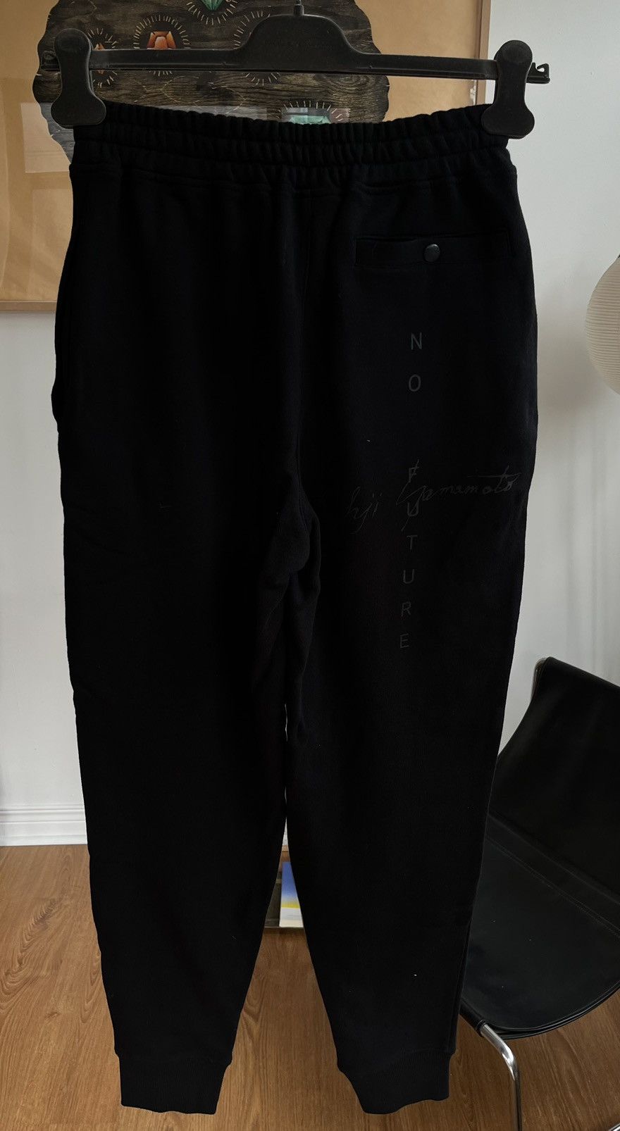 New Era × Yohji Yamamoto BNWT Black Track Pants Size US 34 / EU 50 - 7 Thumbnail