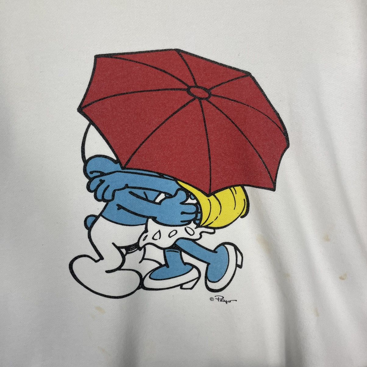Japanese Brand The Smurf Crewneck Sweatshirt Size US L / EU 52-54 / 3 - 10 Thumbnail