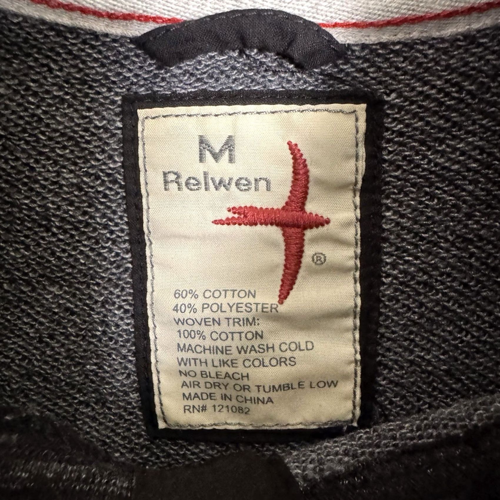 Relwen Relwen Sweater Mens M Rib Mock Henley Terry Knit Pullover Jumper Huckberry Shirt? Size US M / EU 48-50 / 2 - 5 Thumbnail