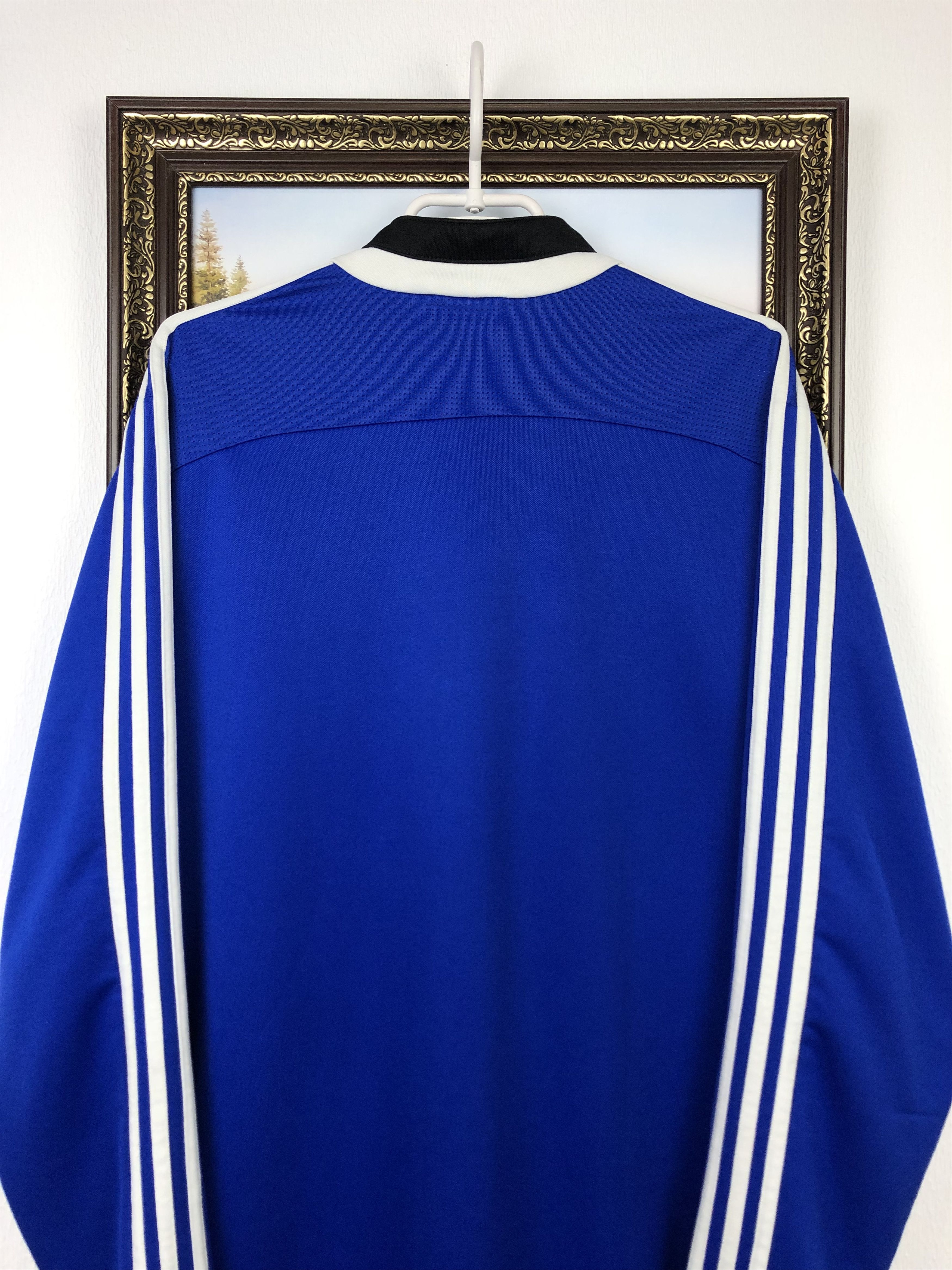 Adidas Vintage Adidas Denmark Football Sweatshirt Soccer Track Top Size US XL / EU 56 / 4 - 9 Thumbnail
