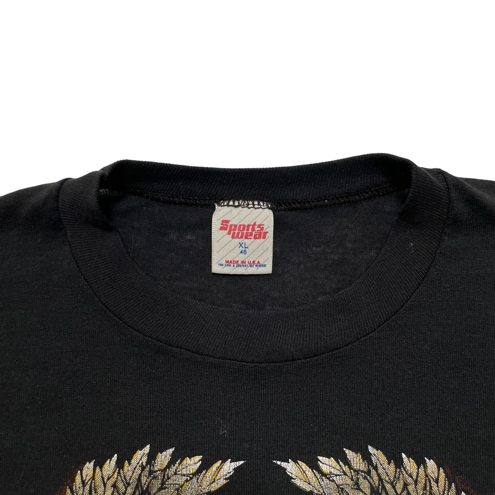Harley Davidson VTG 80's Harley Davidson Eagle Black Thin Graphic T-Shirt XL Size US XL / EU 56 / 4 - 3 Thumbnail