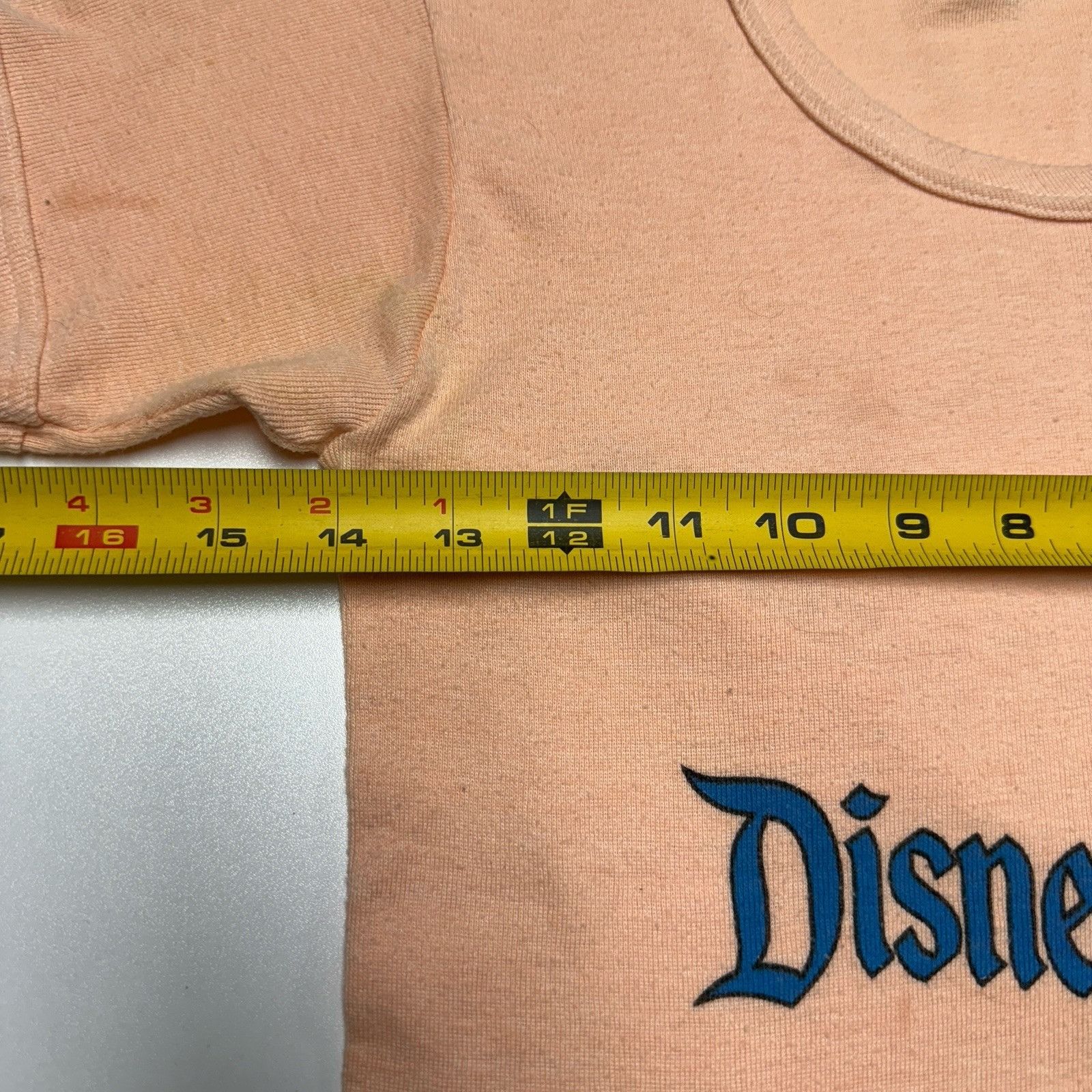 Disney Vintage 70s Disneyland Womens T Shirt Medium 14x21 "Baby T" Size M / US 6-8 / IT 42-44 - 12 Thumbnail
